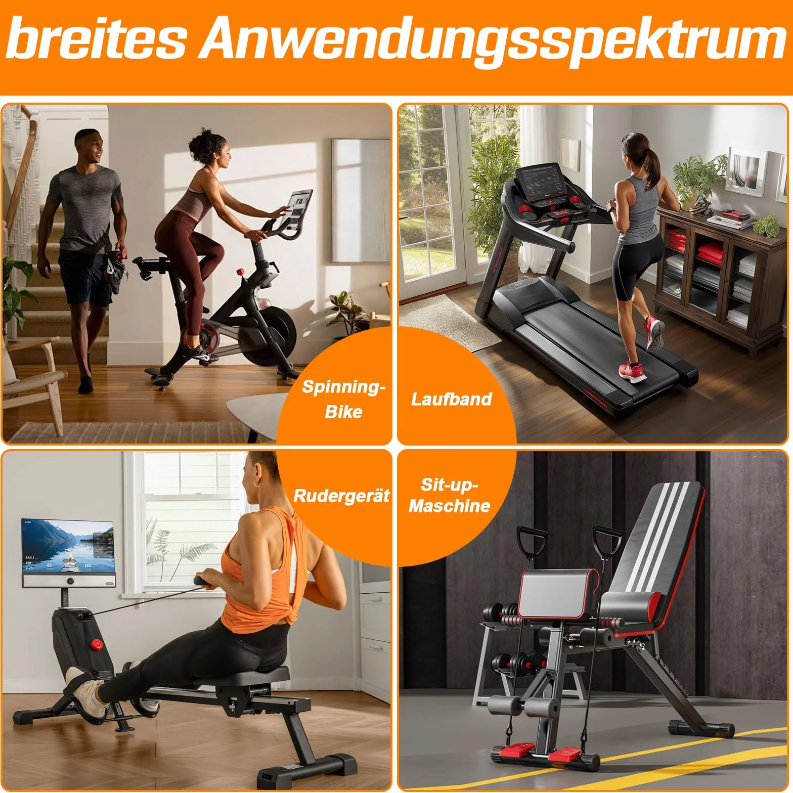 Mata ochronna na podłogę, sprzęt fitness, składana mata do bieżni, 183 x 80 cm, 6 mm, mata treningowa z termoplastycznego elastomeru poliestrowego, antypoślizgowa, neutralna zapachowa, amortyzująca