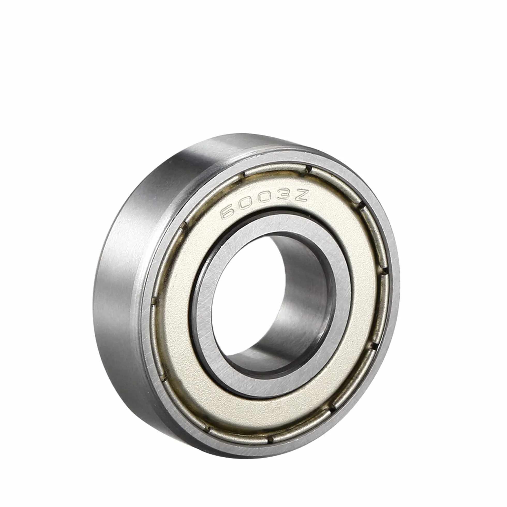 sourcing map Rowkowane łożysko kulkowe 6003Z 17 mm x 35 mm x 10 mm stal chromowana DE