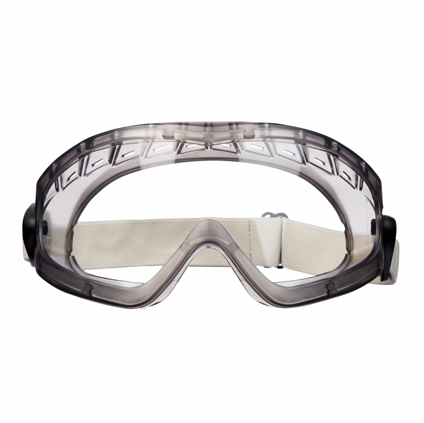3M Seria 2890 gogle ochronne bezbarwne szara oprawka przezroczyste szare