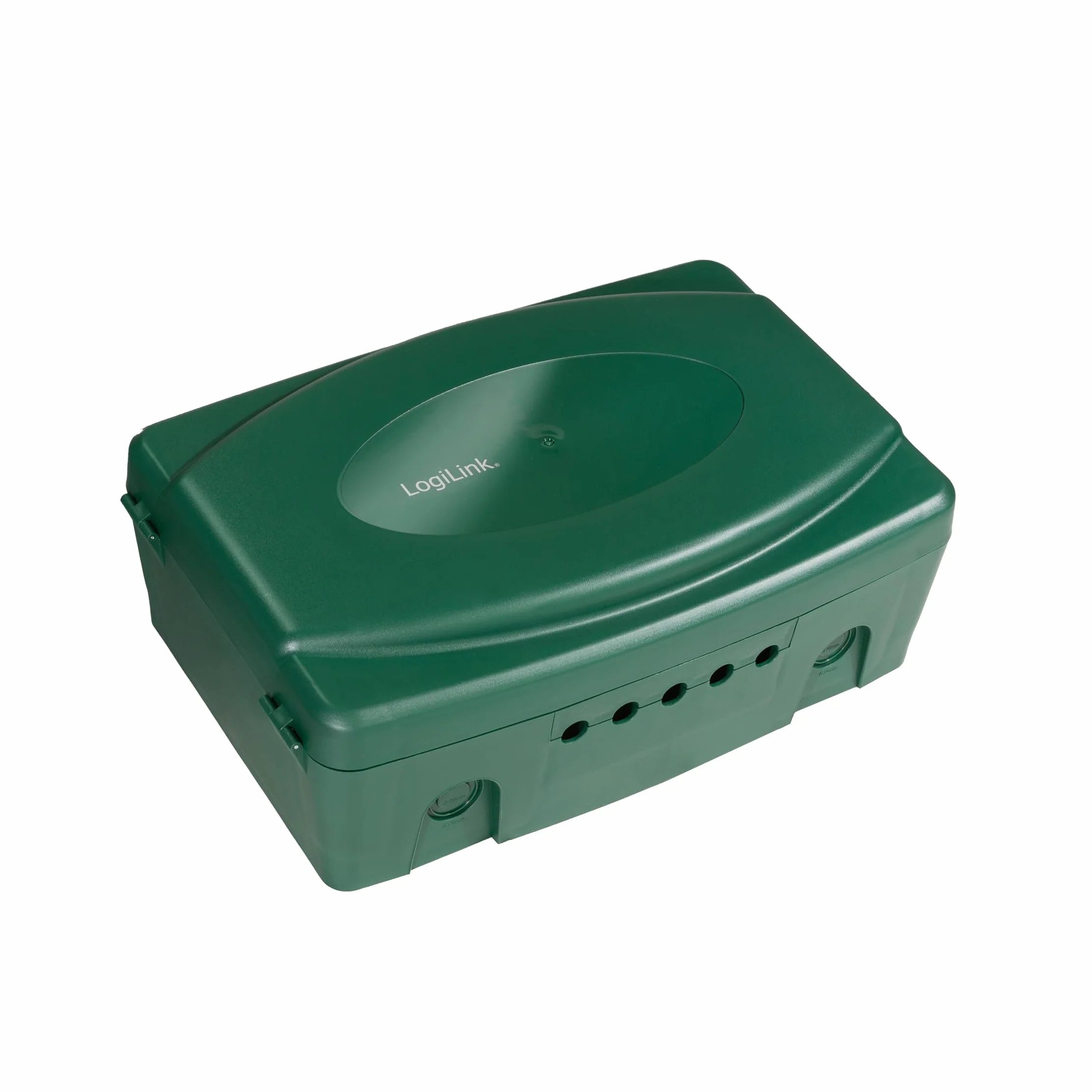 LogiLink Skrzynka elektroniczna IP54 32x21x11,5 cm zielona odporna na warunki atmosferyczne