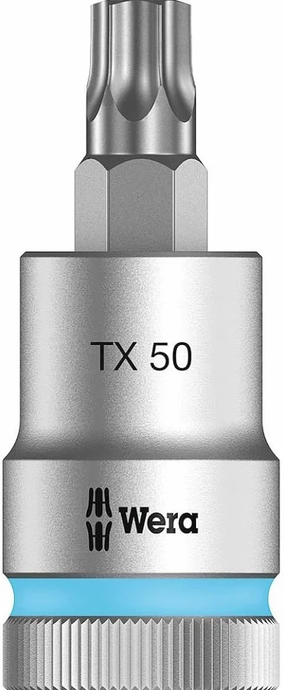 Wera Nasadka wkrętakowa Zyklop 1/2" TORX HF TX50 x 60 mm z funkcją przytrzymywania 8767 C HF