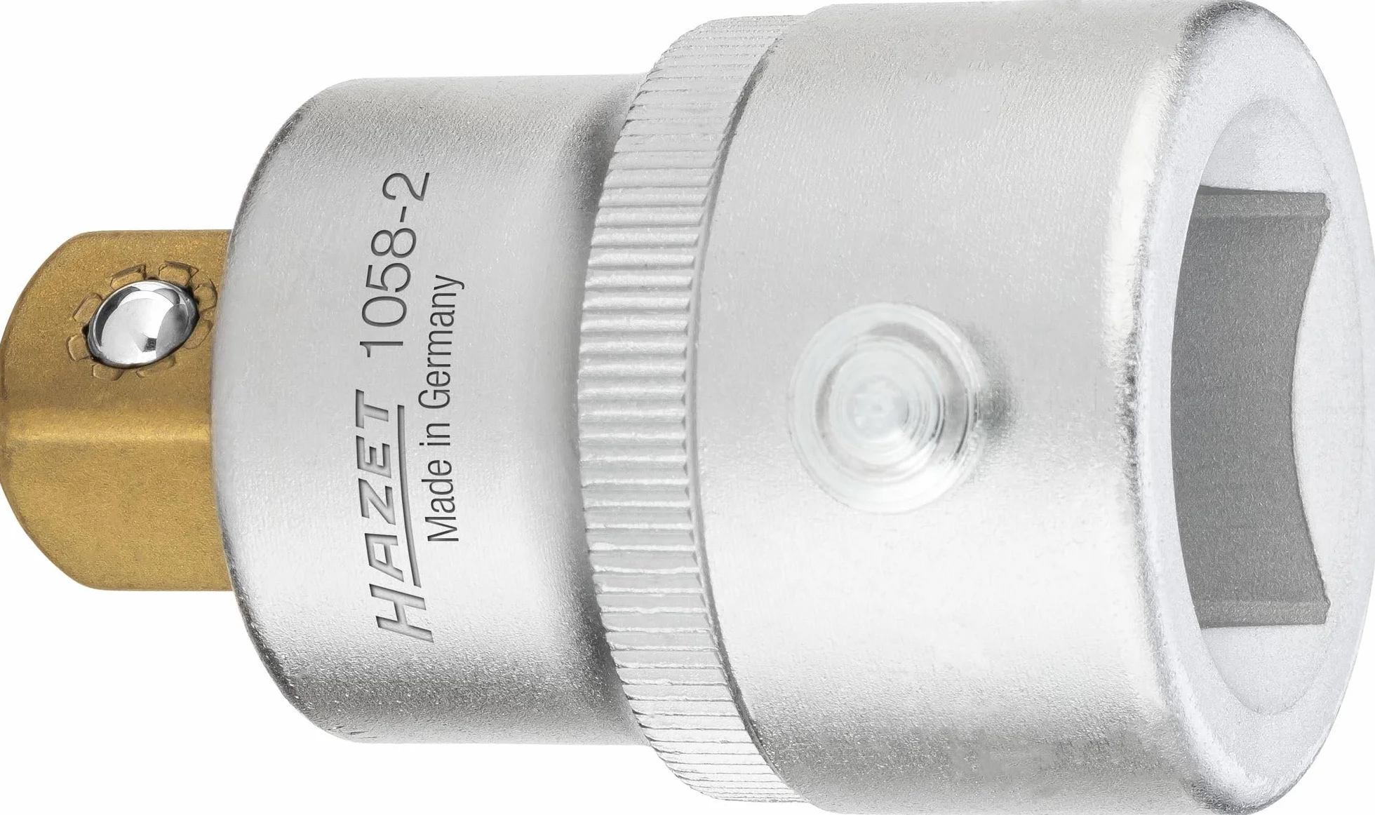 HAZET Reduktor 1058-2 3/4" wewnętrzny napęd kwadratowy 1/2" zewnętrzny ze śrubą rozłączającą