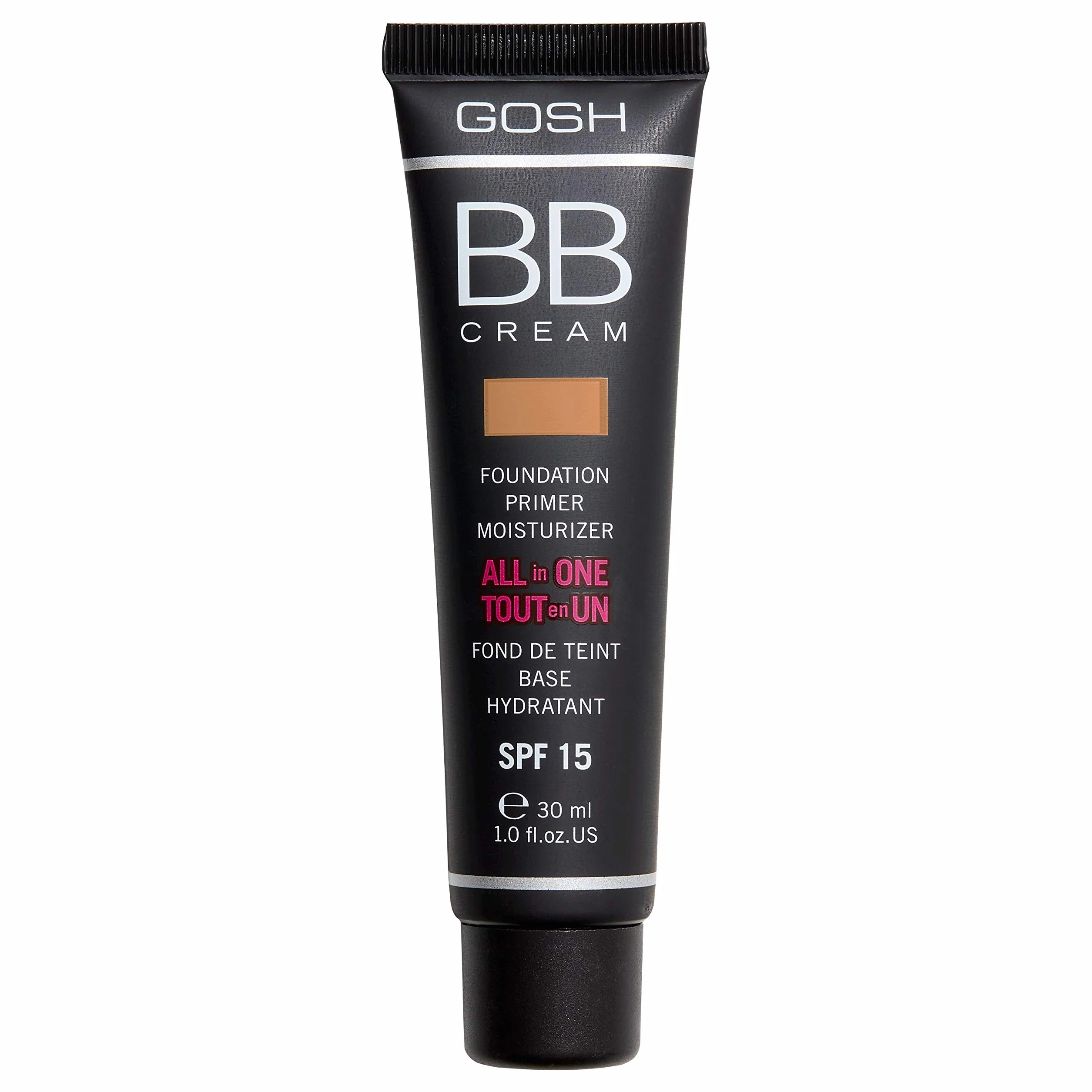 Gosh Bb Cream Foundation Primer Moisturizer #03-Warm Beige, 30 ml