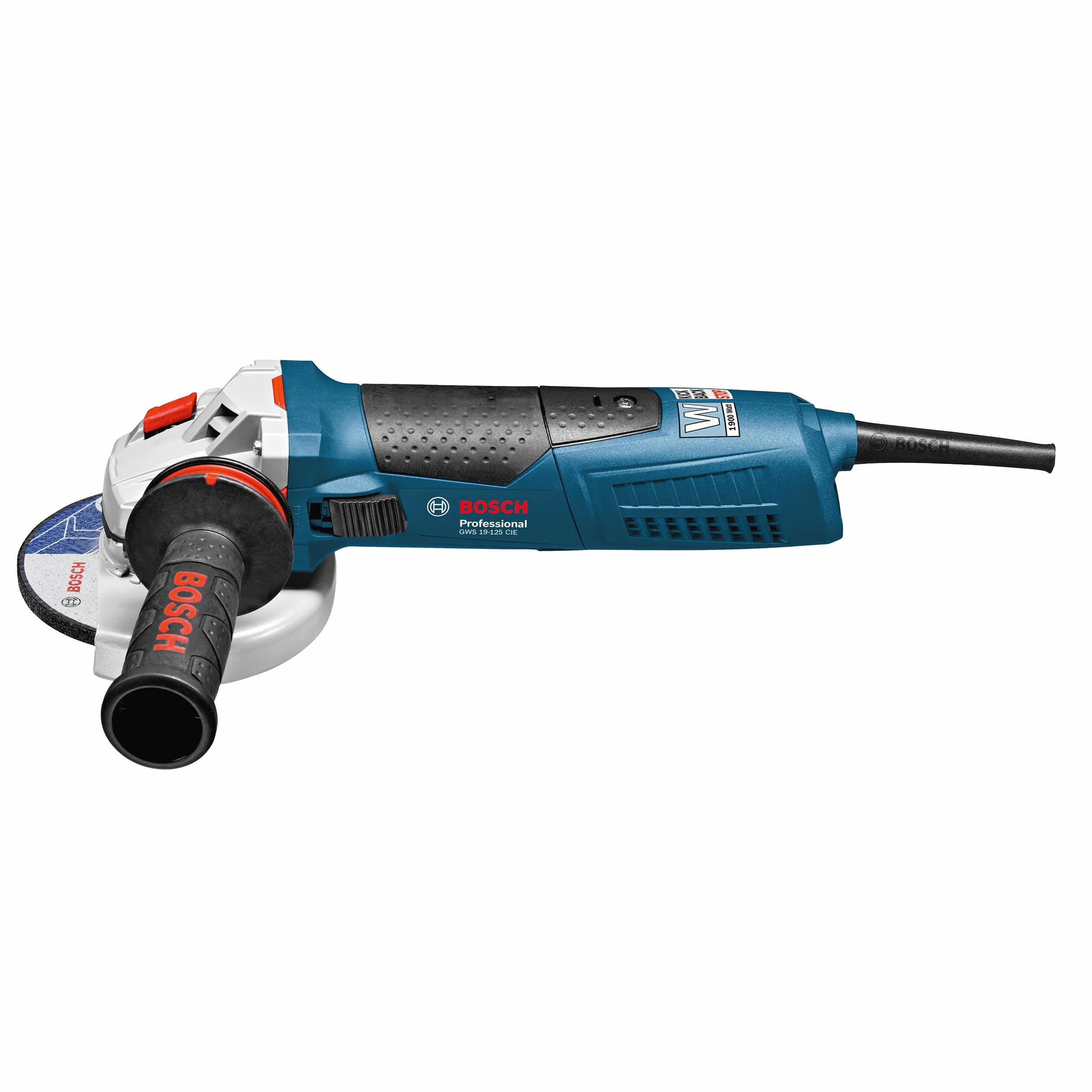 Bosch Professional szlifierka kątowa GWS 19-125 CIE 125 mm 1900 W regulacja prędkości KickBack Control