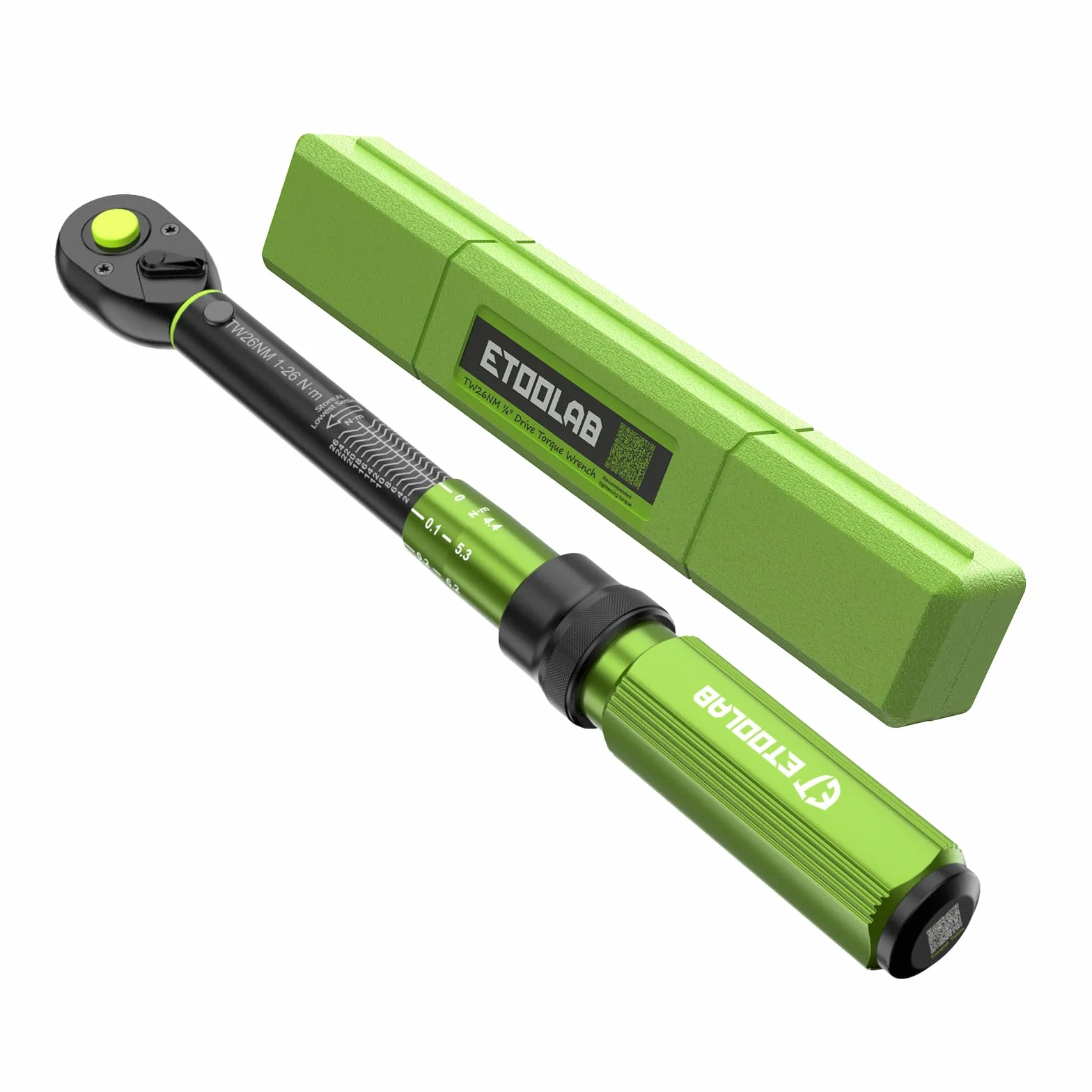 ETOOLAB Klucz dynamometryczny 3/8" 5-70 N·m 72 zęby profesjonalny do samochodu motocykla roweru
