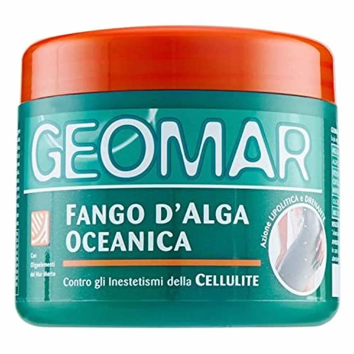 Geomar Fango Alga Oceanica 650 g z algami morskimi antycellulitowa pielęgnacja ciała – zawiera wyłącznie naturalne składniki