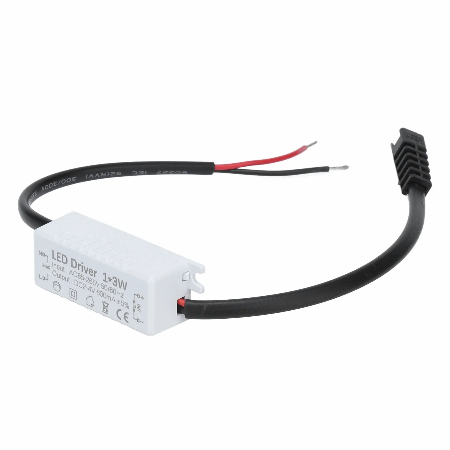 Sterownik LED 1x3W 600mA AC85-265V 2-4VDC Zasilacz Transformator