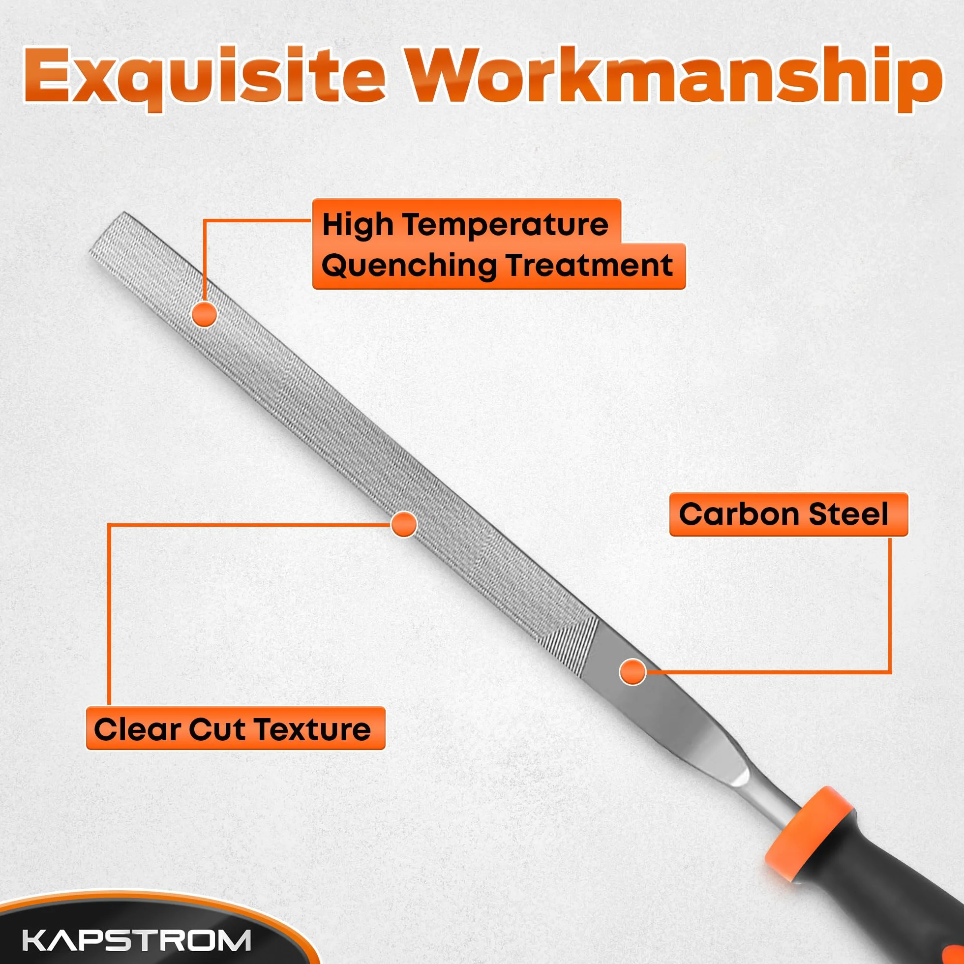 Needle File Set 6 Files for Wood Metal Plastic Jewellery, Small Round Half-Round Square Triangle Flat Flat Pointed, Carpenter's Fine Finishing