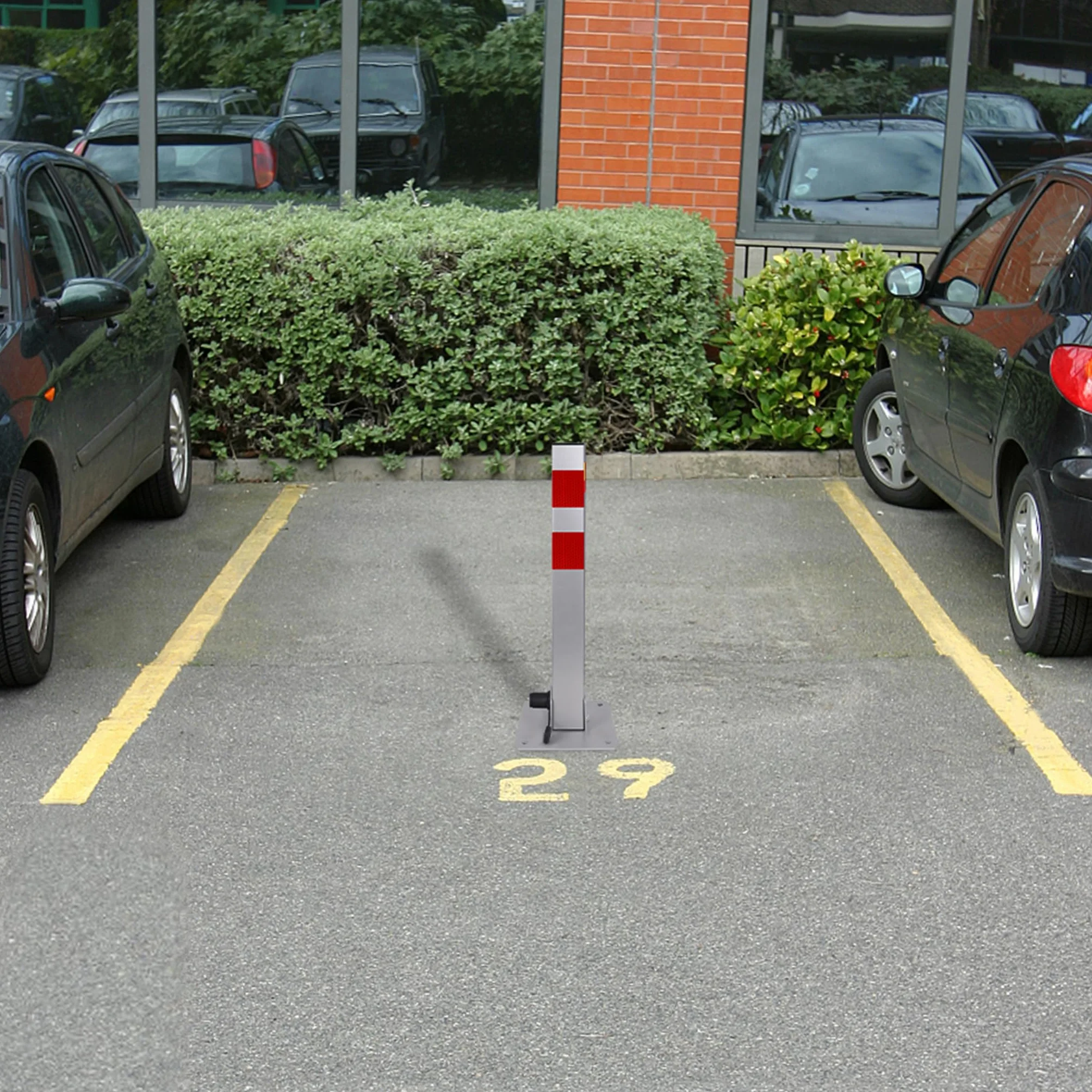 UISEBRT blokada parkingowa składana 3 klucze słupki odgradzające blokujące