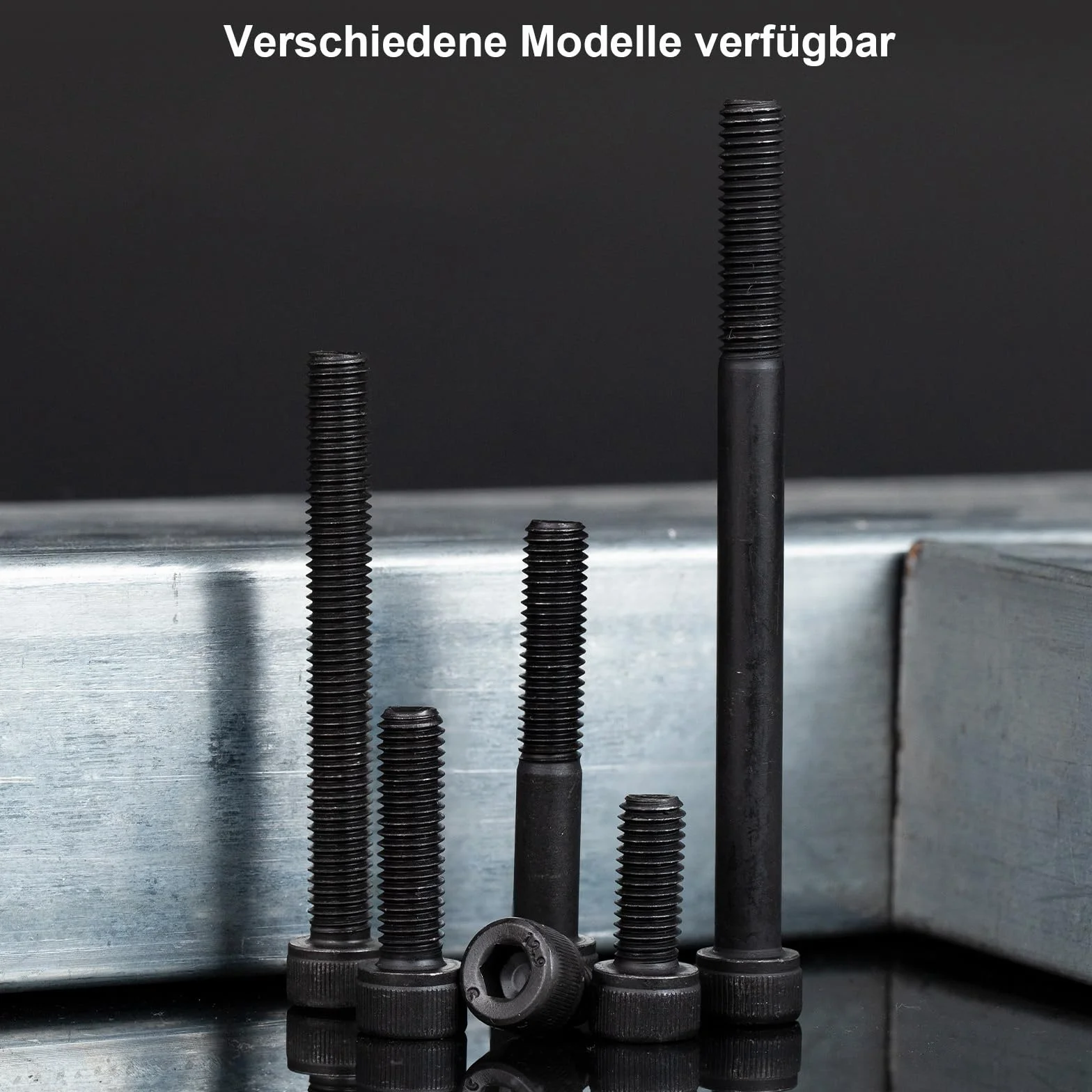 50 sztuk śrub z łbem sześciokątnym M3 x 16 mm, śruby z łbem cylindrycznym DIN 912, śruby imbusowe, czarne, pełny gwint, stal węglowa, śruby maszynowe do maszyn, CNC, pojazdów, mebli, "zrób to