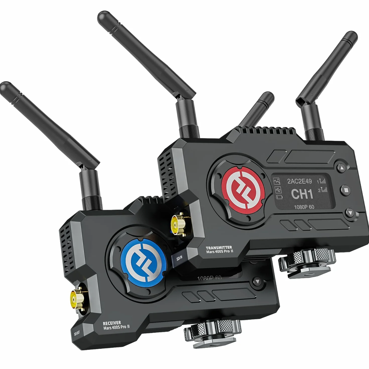 Hollyland Mars 400S PRO II Video trasa radiowa z SDI i HDMI, opóźnienie 0,07 s, zasięg 150 m, 1080p 12 Mbps 5G