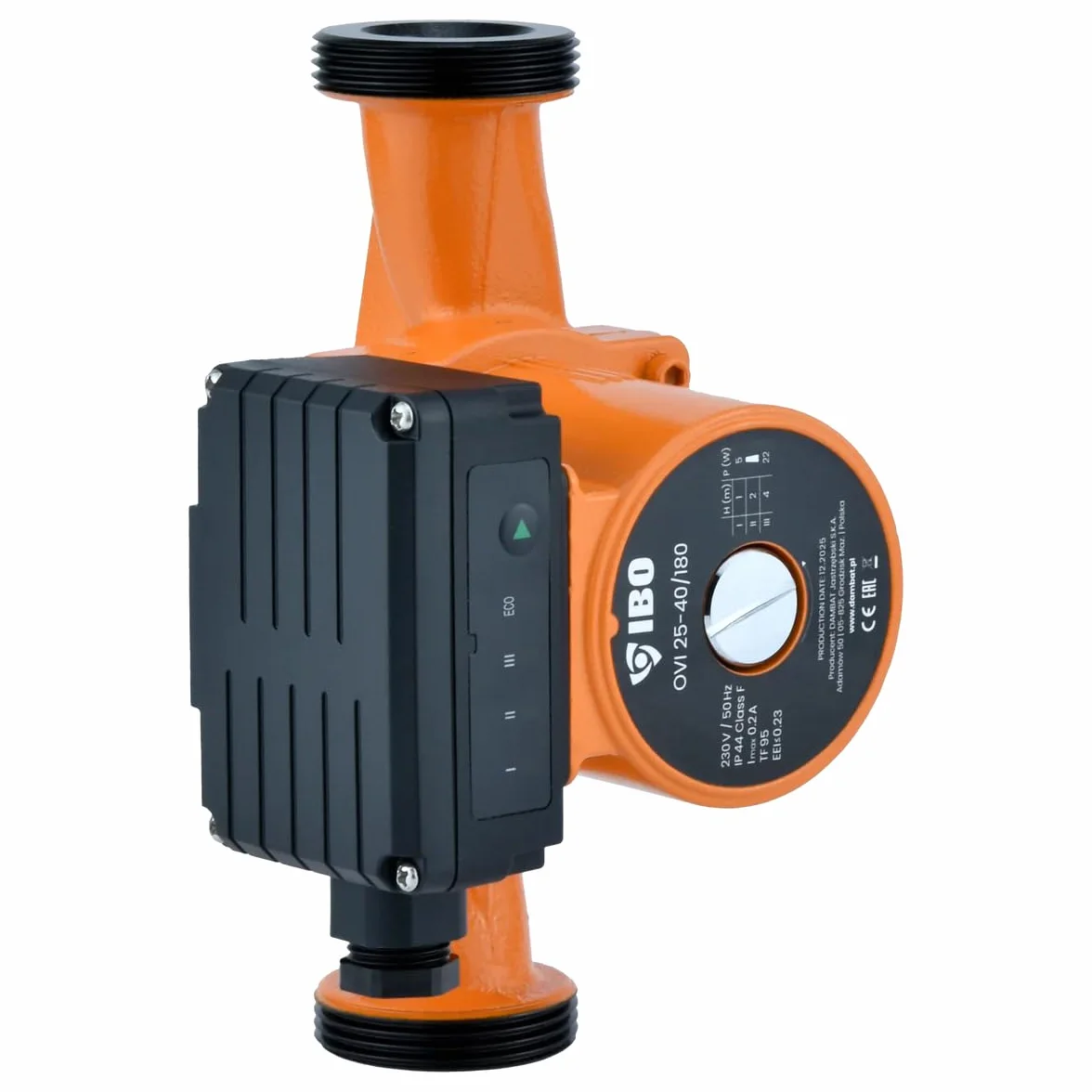 Pompa obiegowa IBO OVI 25-40/180 230 V 5-22 W EEI ≤ 0,23 50 l/min