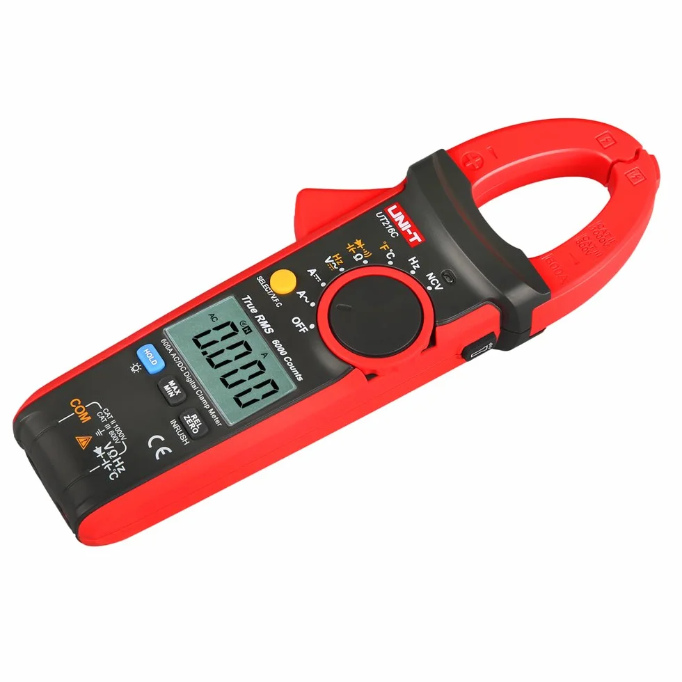 UNI-T UT216C 600A True RMS Digital Clamp Meter Multimeter Auto Range