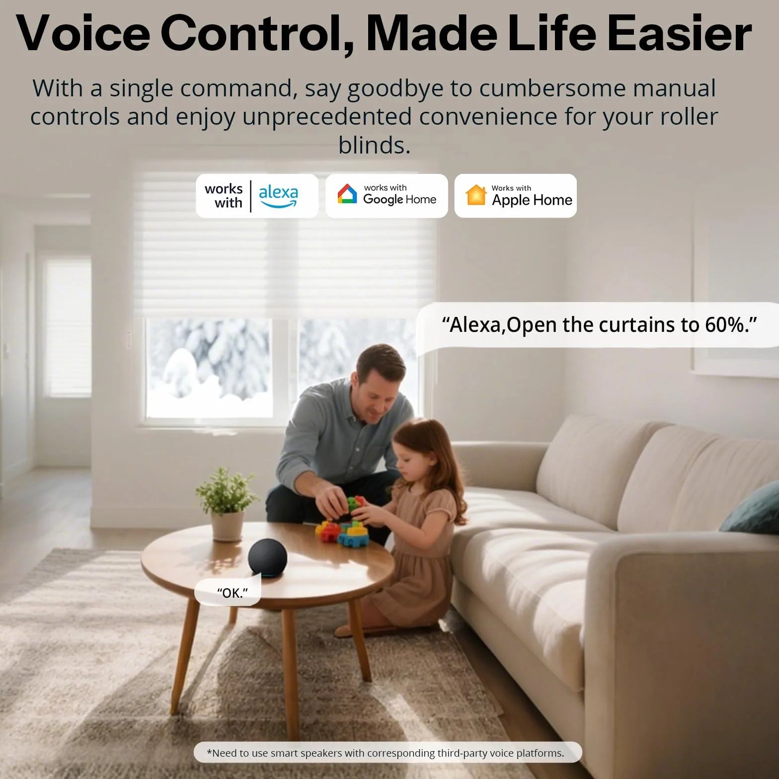 SONOFF Fusion Inteligentny Przełącznik Rolkowy Matter Orb-RBS MINI-RBS-E Wi-Fi 2.4GHz Sterowanie Procentowe Kompatybilny z Alexa Google Home Assistant