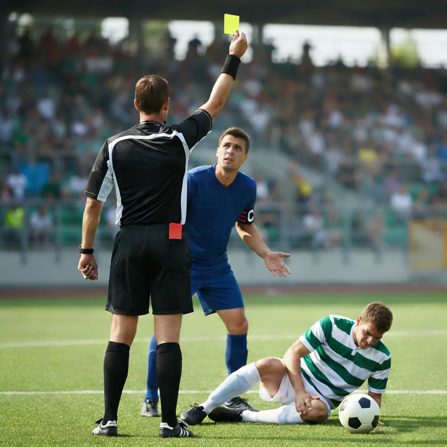 Zestaw sędziów do piłki nożnej, 2 pary czerwonych, żółtych kart sędziowskich z 2 bandażami kapitana, gwizdek, 5 dokumentów do zapisu, akcesoria sportowe do sportów szkolnych, piłki nożnej dla