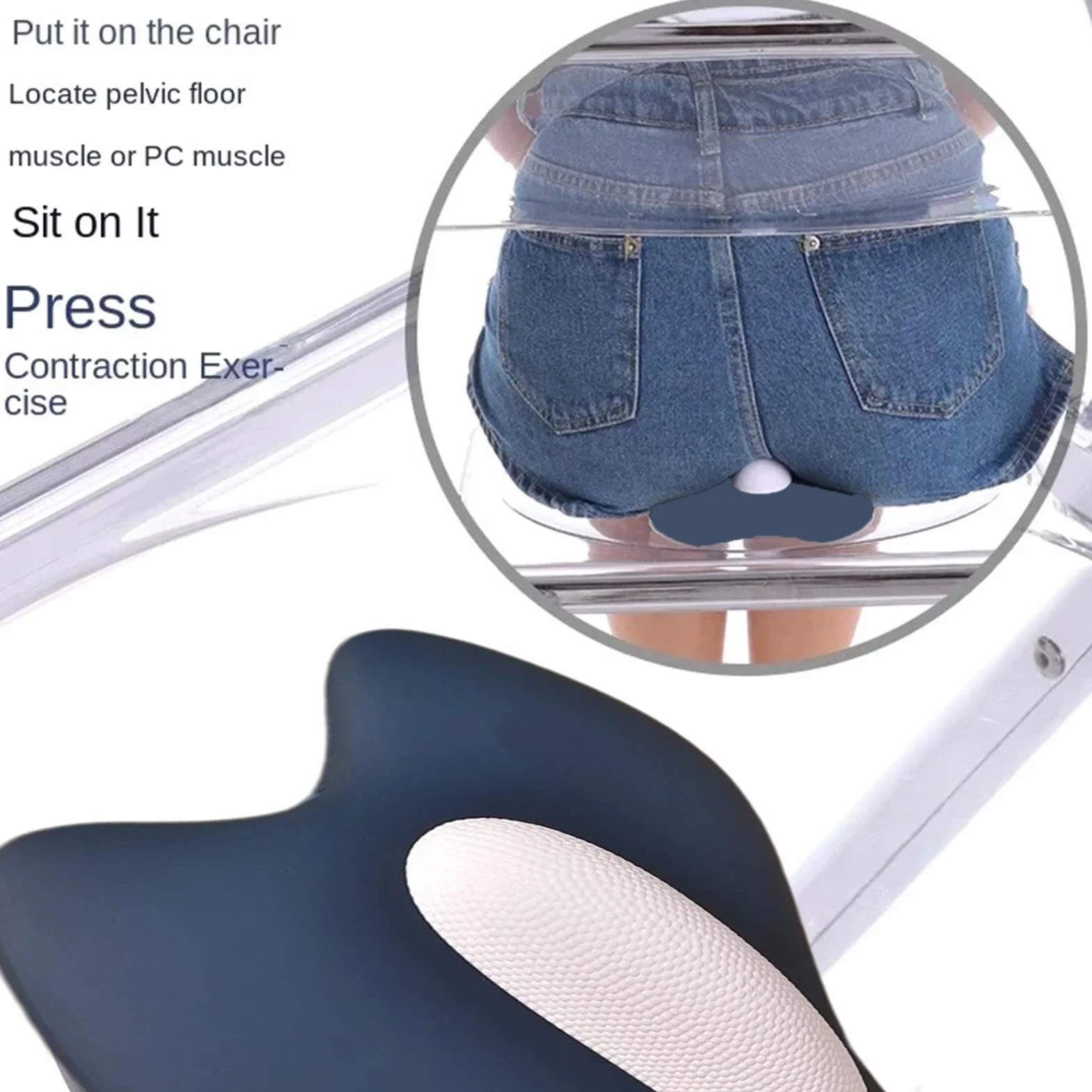 Kegel system ćwiczeń | Wygodny przyrząd do ćwiczeń Kegla wyszczuplający uda, innowacyjny napinacz Kegla, napinacz Kegla do trymera wewnętrznego uda, kobiet, mężczyzn, dorosłych