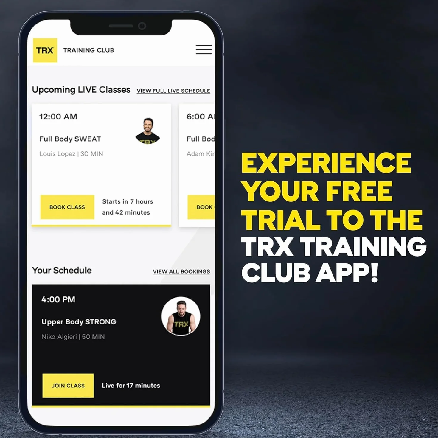 TRX GO Trenażer zawieszenia – dla profesjonalistów skoncentrowanych na podróży lub dowolnej podróży fitness, aplikacja TRX Training Club