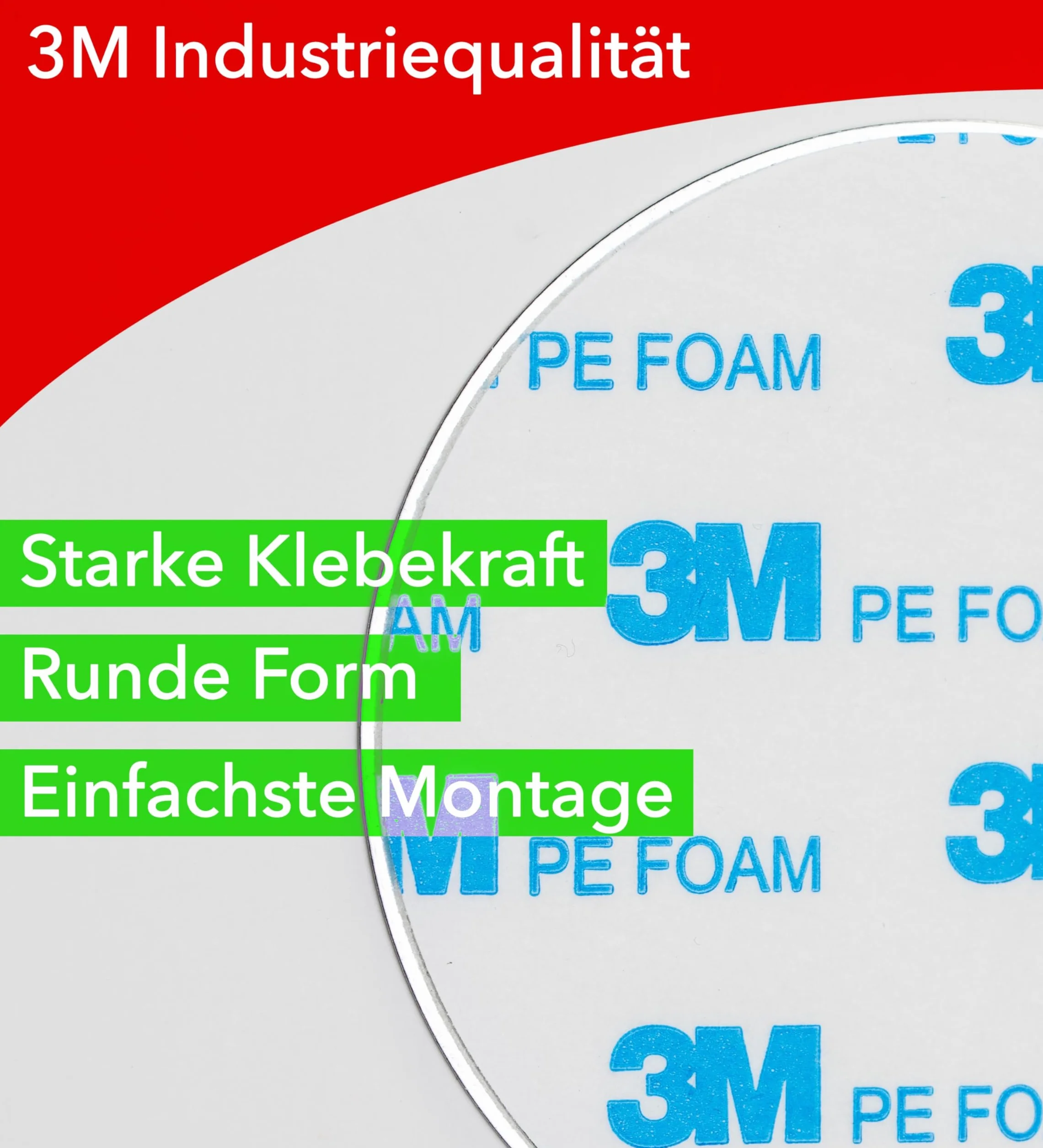Magnetyczne mocowanie czujników dymu 6 x uchwyt 70 mm samoprzylepny
