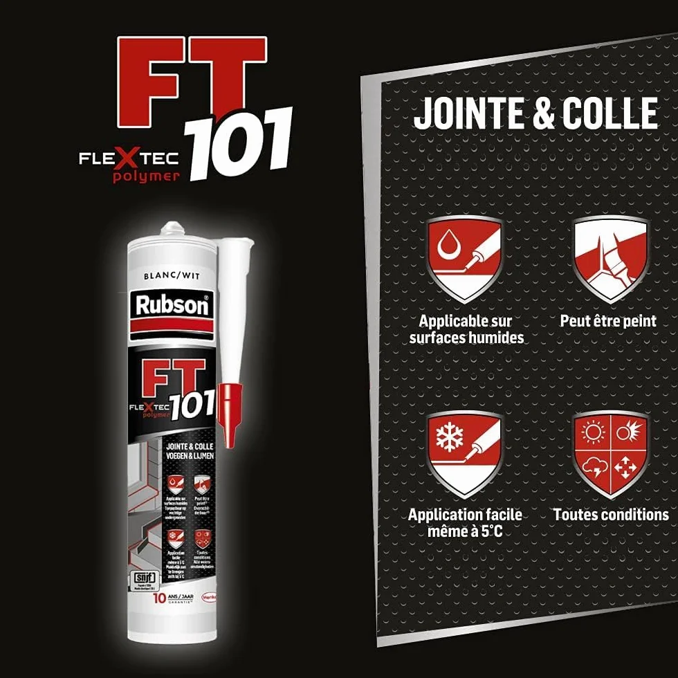 Rubson FT101 polimer uszczelniający półprzezroczysty 280 ml