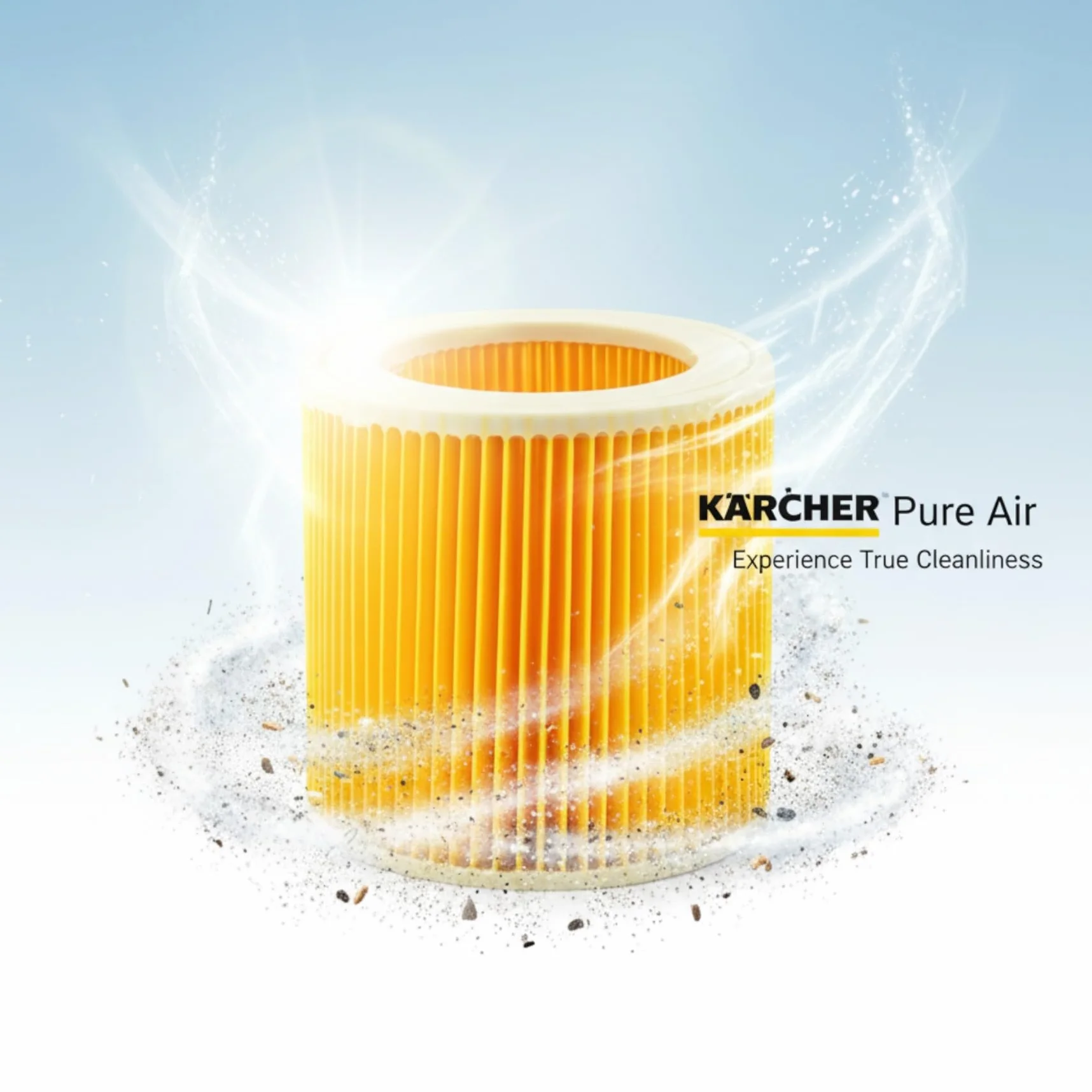 Filtr do odkurzacza Kärcher WD3 WD4 12 x 11,5 cm zamiennik