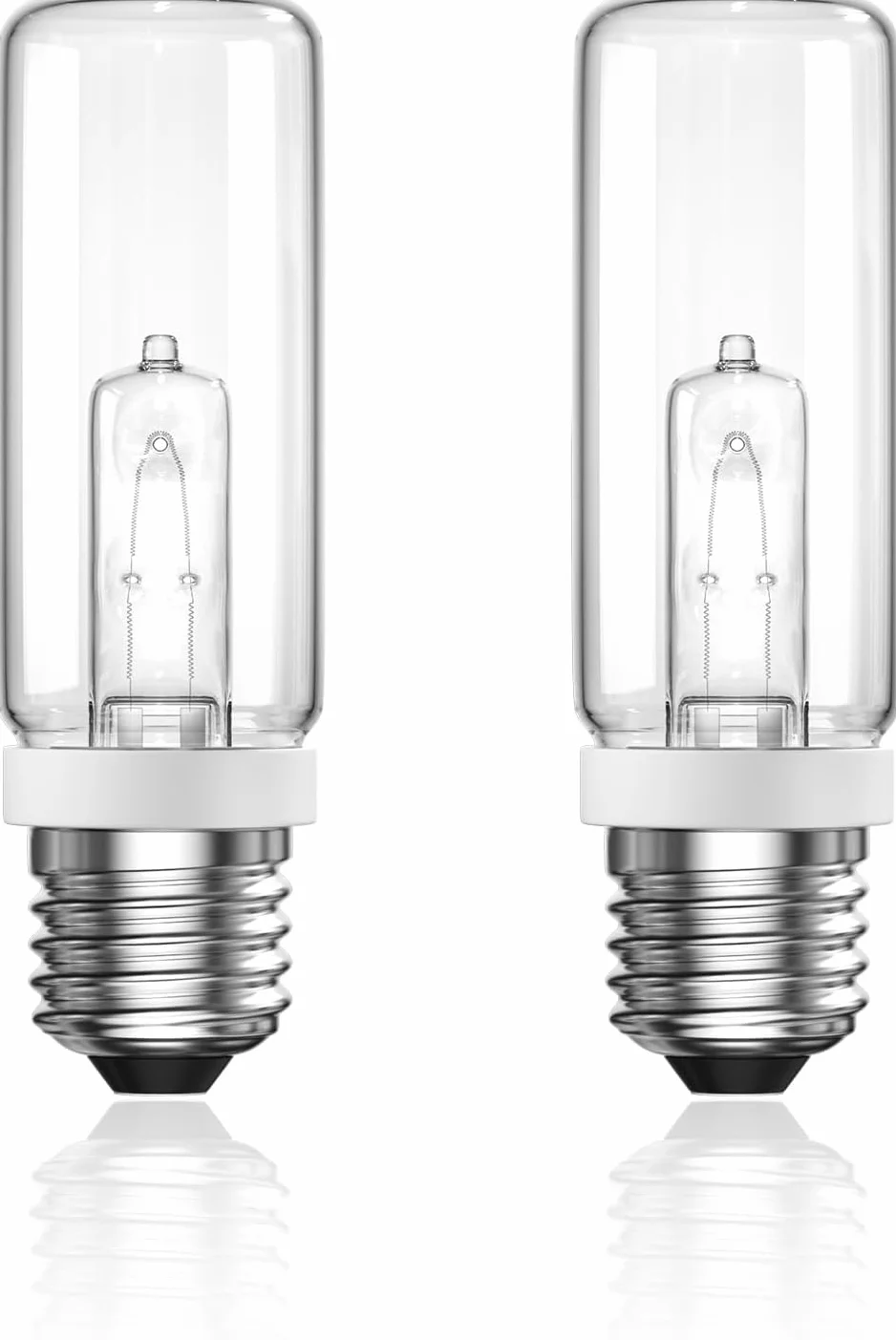 DoRight 150W E27 Rurowe Żarówki Halogenowe Ciepłe Białe 2800K Ściemnialne 2007 Lumen 230V 2-Opakowanie