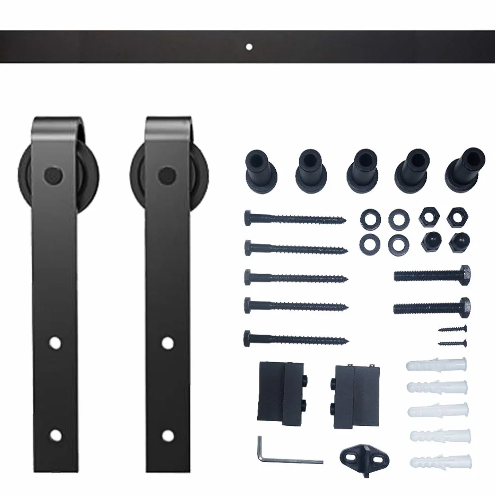 Aufun System drzwi przesuwnych ze stali węglowej 35-45 mm 130 kg 366 cm