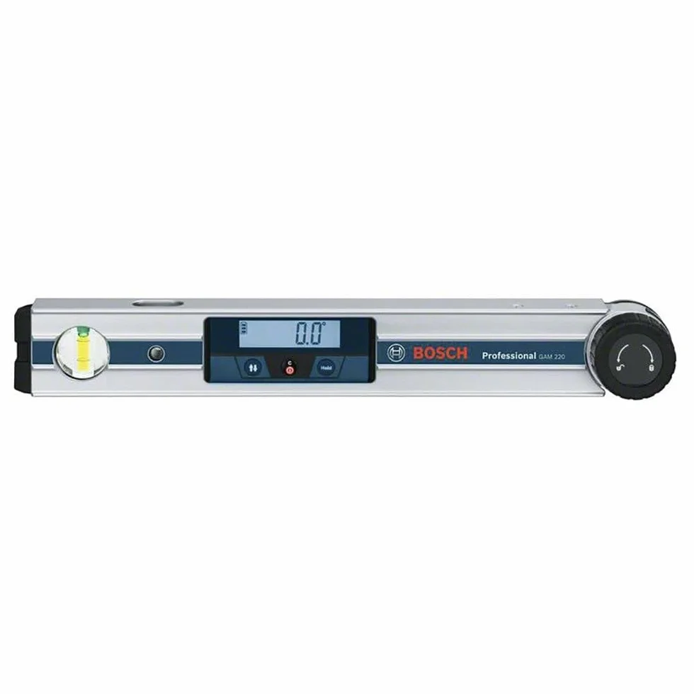 Bosch Professional Cyfrowy kątomierz GAM 220 0–220° 40 cm