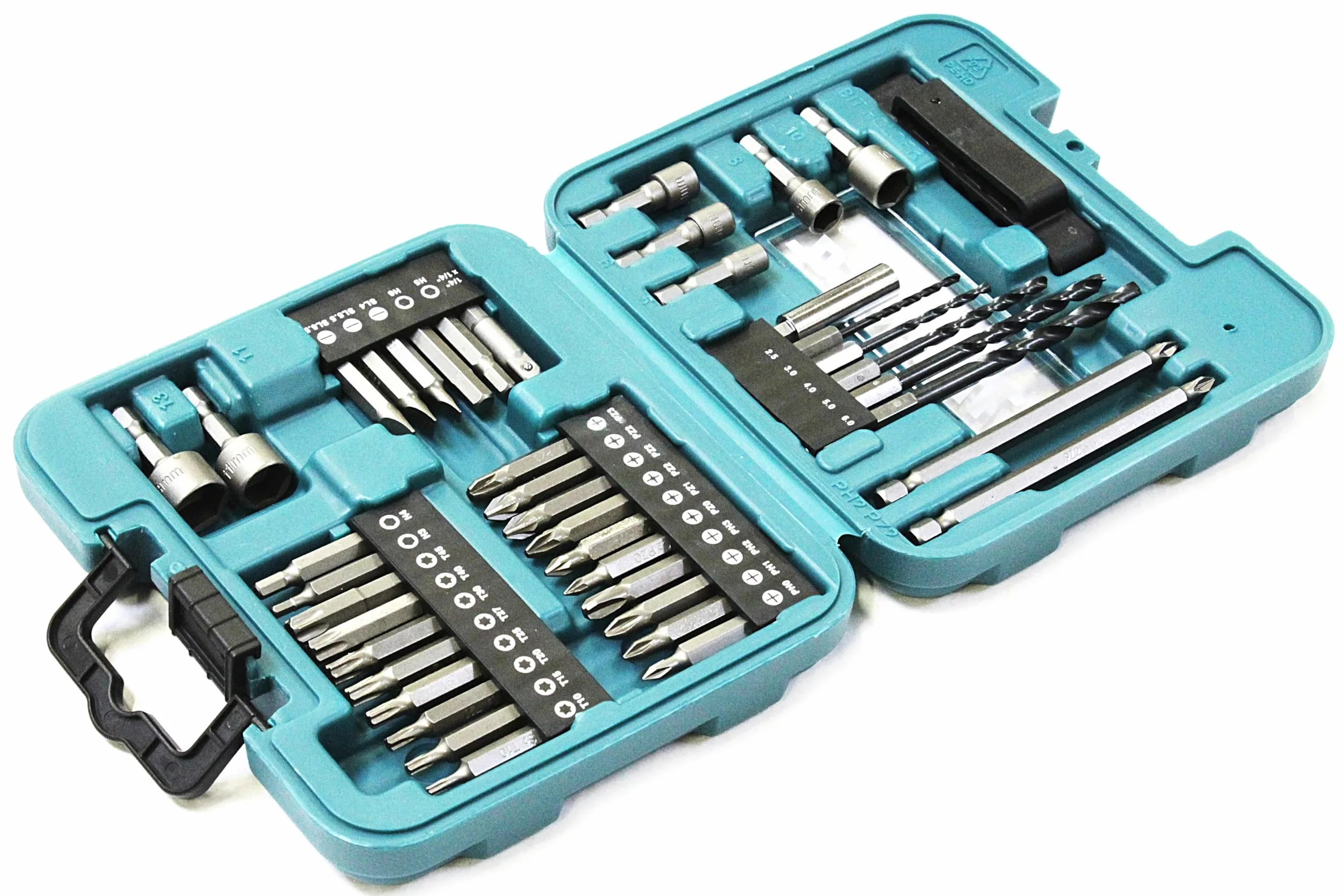 Makita D-58877 Zestaw Akcesoriów 42 Elementy Srebrny
