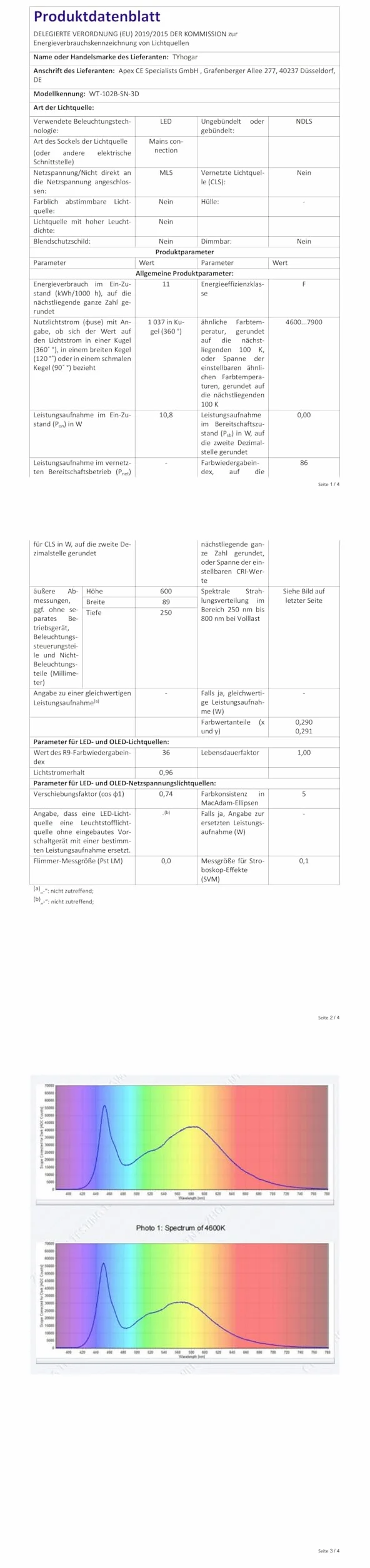 Lampa LED na lustro łazienkowe, 60 cm, 12 W, 1320 lm, lampa łazienkowa, lustro, oświetlenie lustra, oświetlenie lustra 3 CCT, z przełącznikiem, szafka z lustrem, możliwość przyciemniania