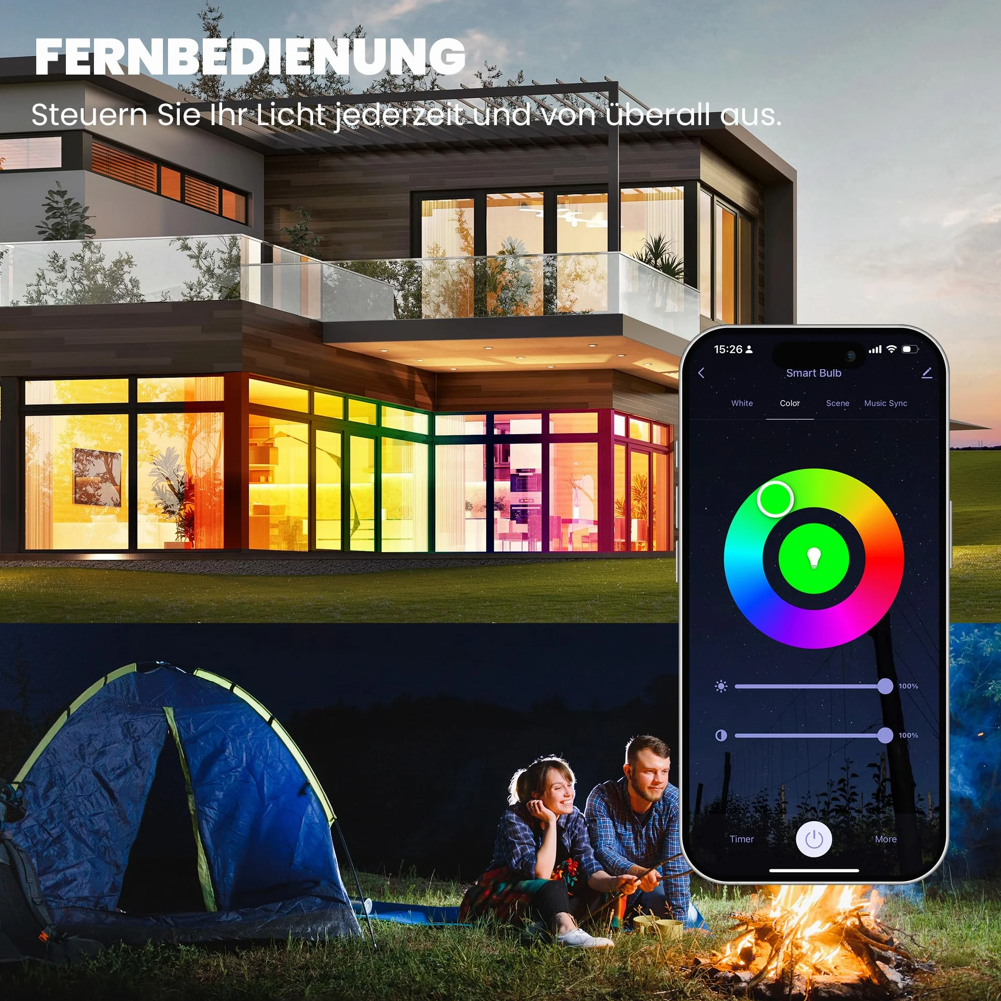 Smart Bulb WiFi E27