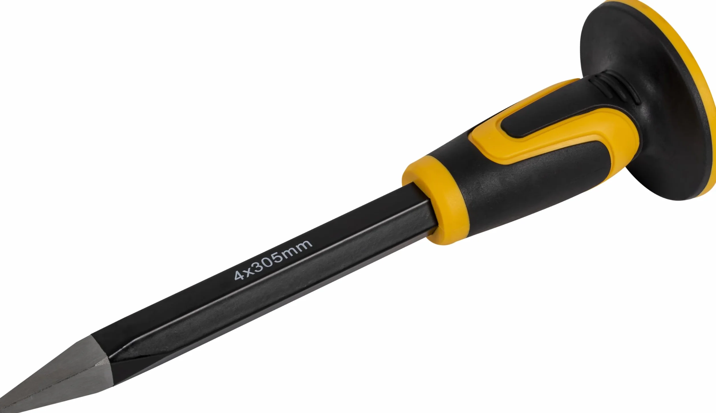 Roughneck ROU31998 Concrete Chisel With Hand Guard 4x305mm 5/32x12in