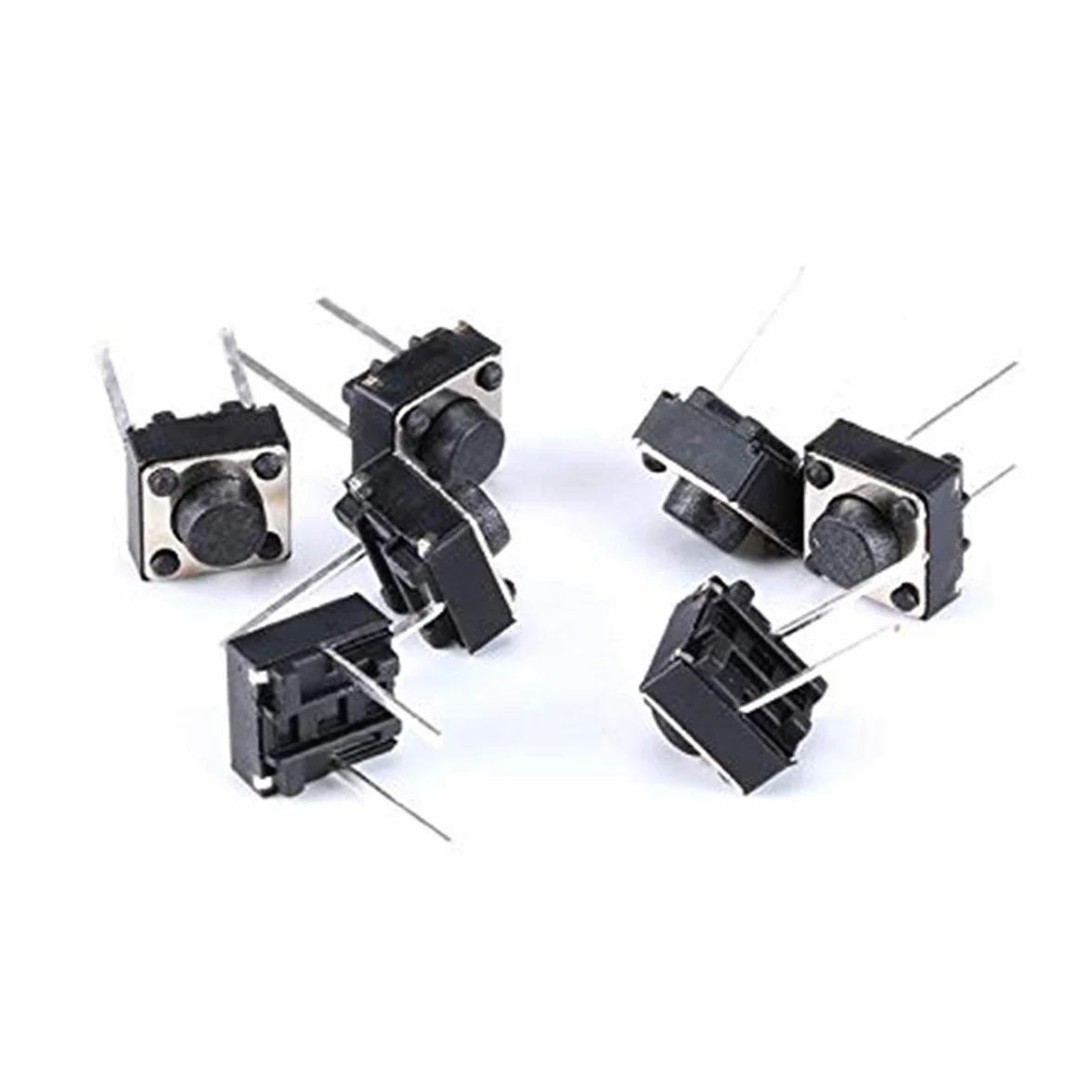 Przełącznik taktowy DIP 2-pinowy 6x6x5 mm PCB chwilowy przycisk