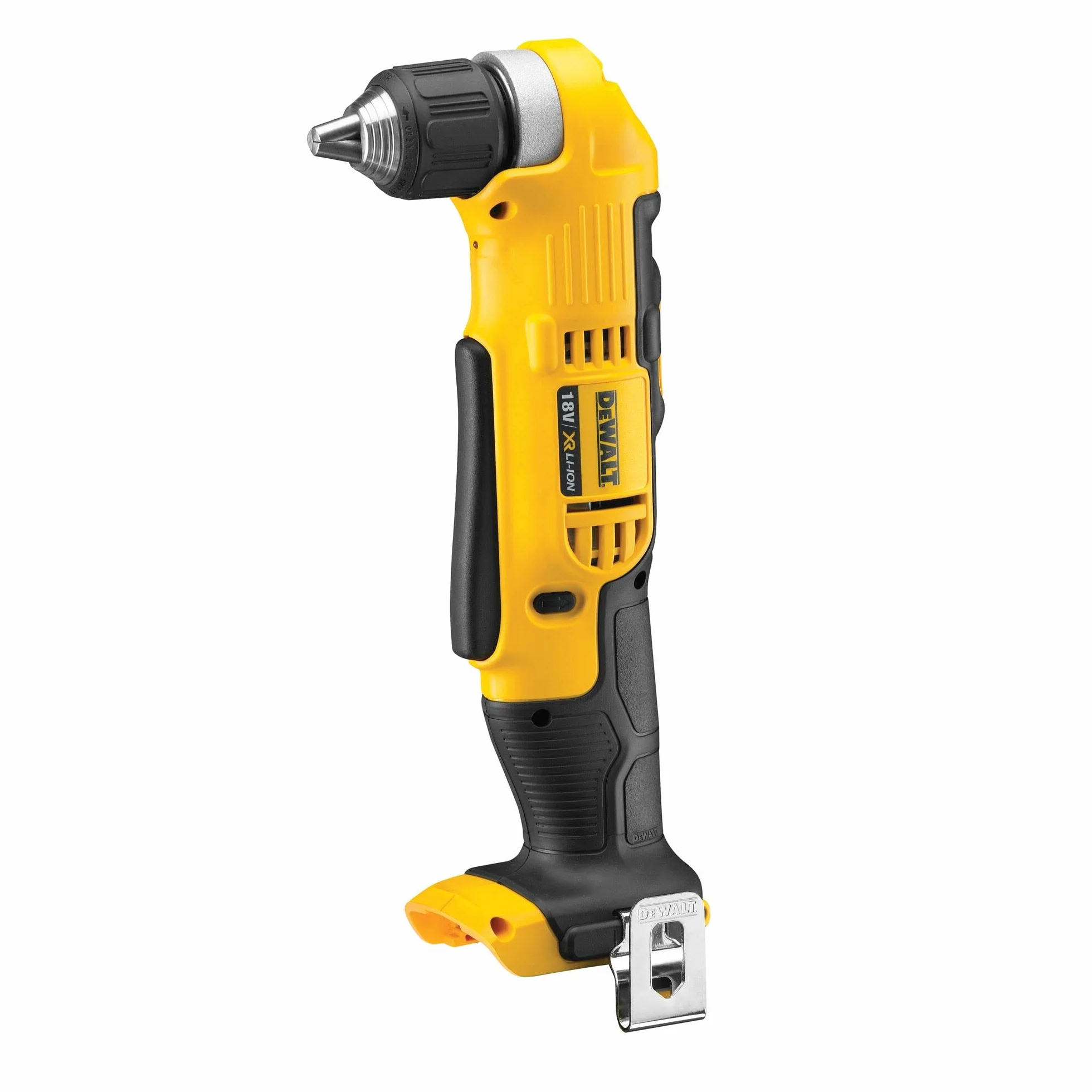 DEWALT Taladro angular XR 18V 10mm 33Nm bez ładowarki/akumulatora