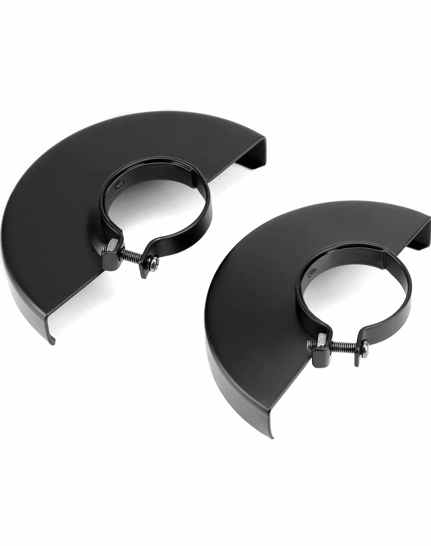 QWORK osłona szlifierki kątowej 125 115 mm otwór wewnętrzny 42 mm czarna