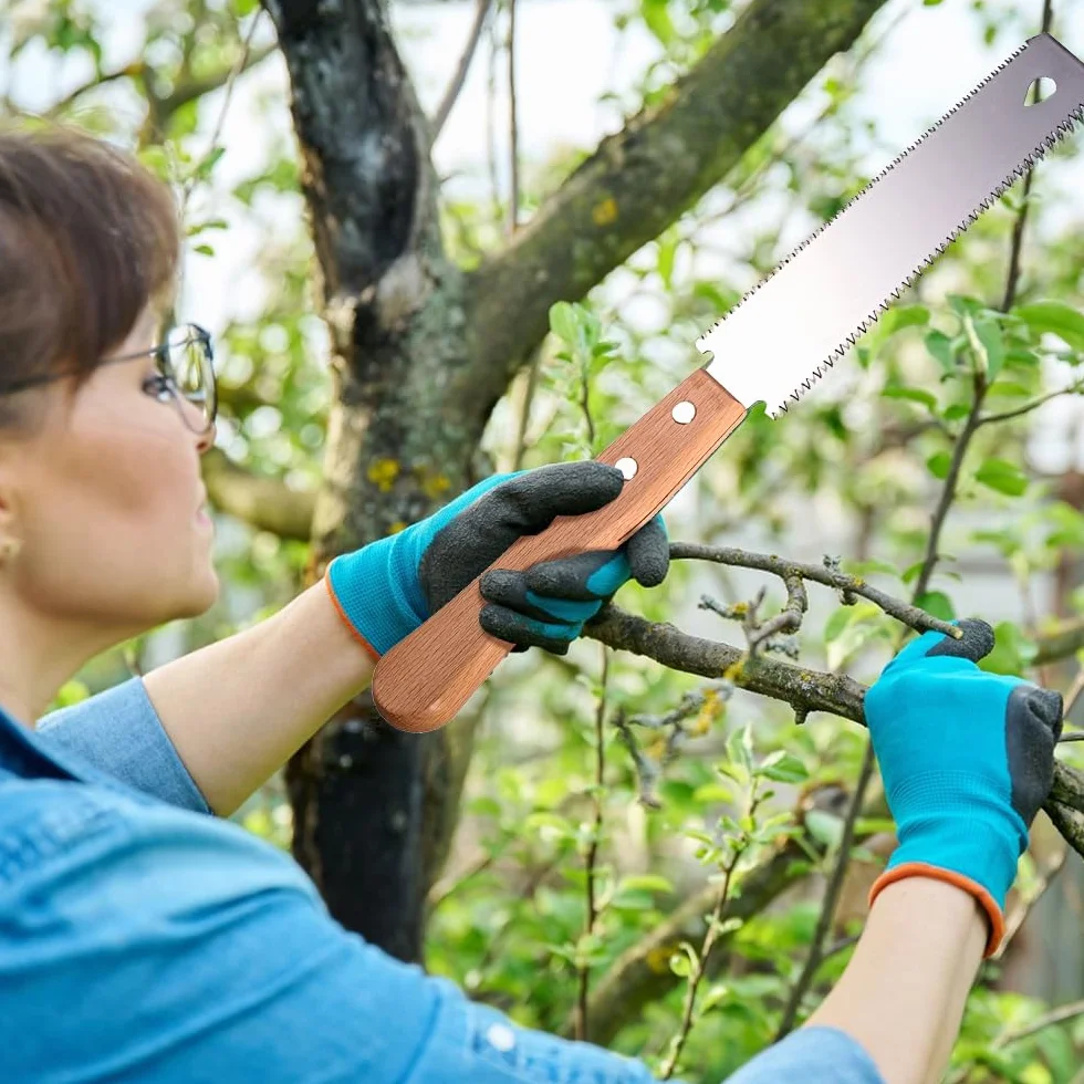 Japońska piła do drewna 30,5 cm antypoślizgowy uchwyt ręczne narzędzie stolarskie