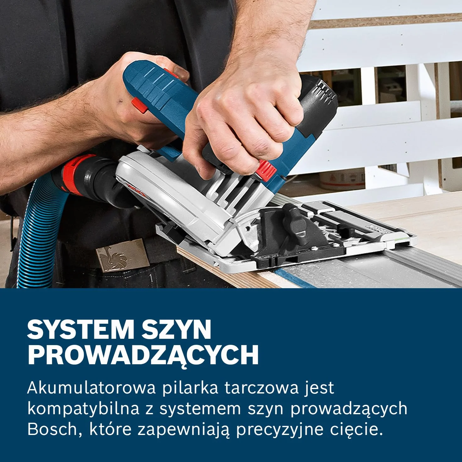 Bosch Professional GKS 18V-57 akumulatorowa pilarka tarczowa 18V