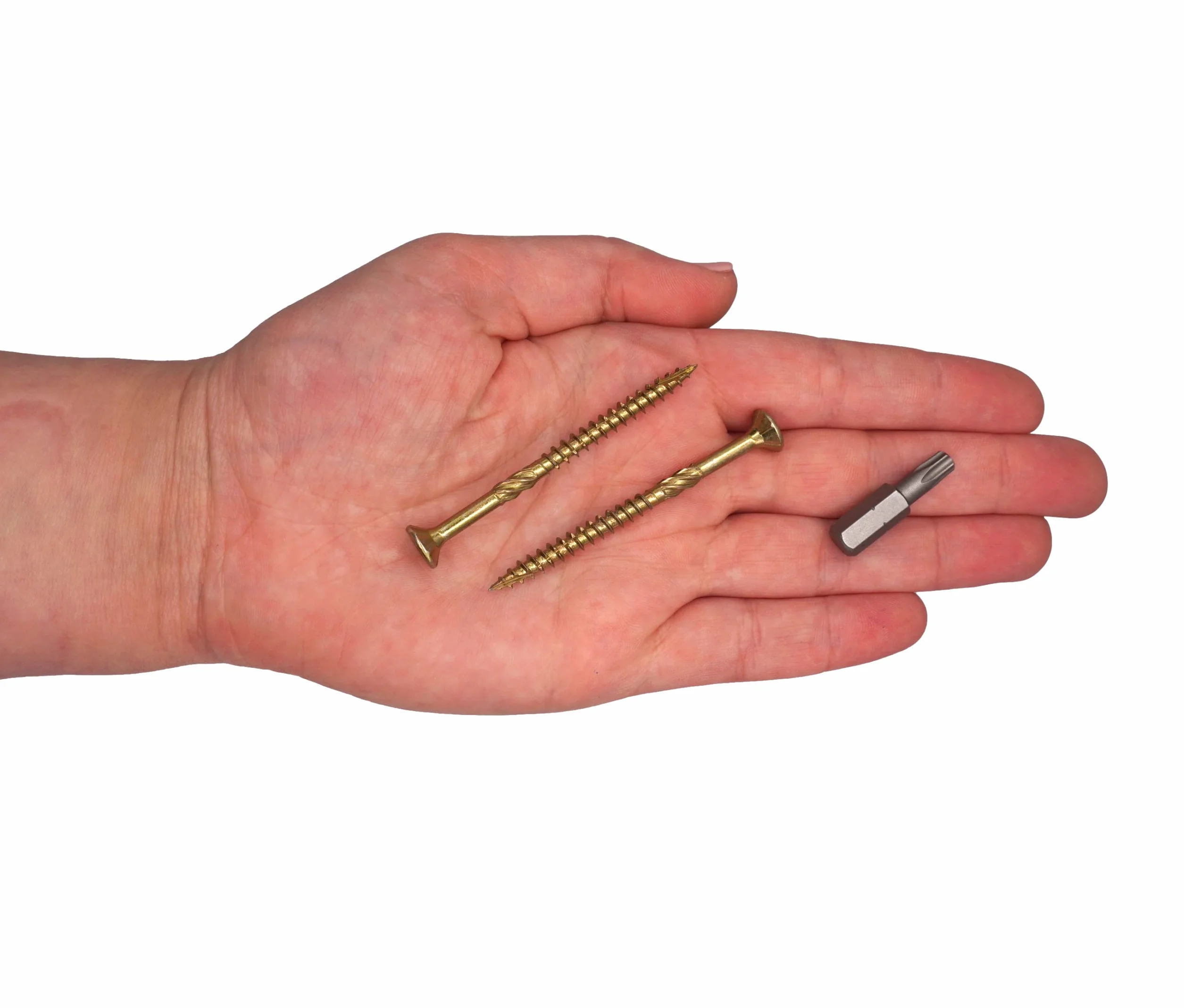 SKIR'CO uniwersalne śruby do drewna ocynkowanego 4,5 x 60 mm łeb stożkowy Torx typ 17 (50 szt.)