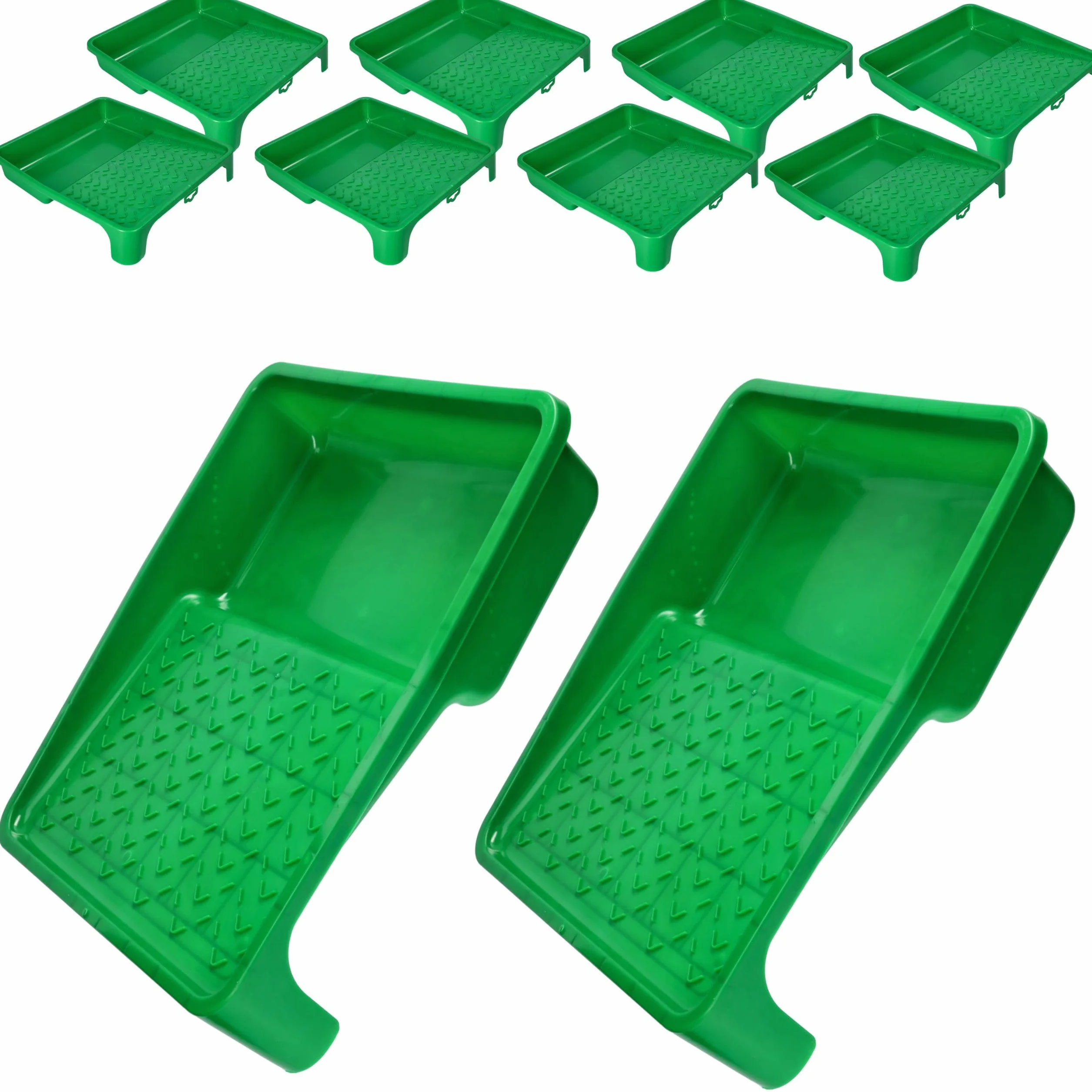 ToolSpace Kuweta malarska 34 x 31,5 cm Duża Wanna Malarska Plastikowe Akcesoria Malarskie Zestaw
