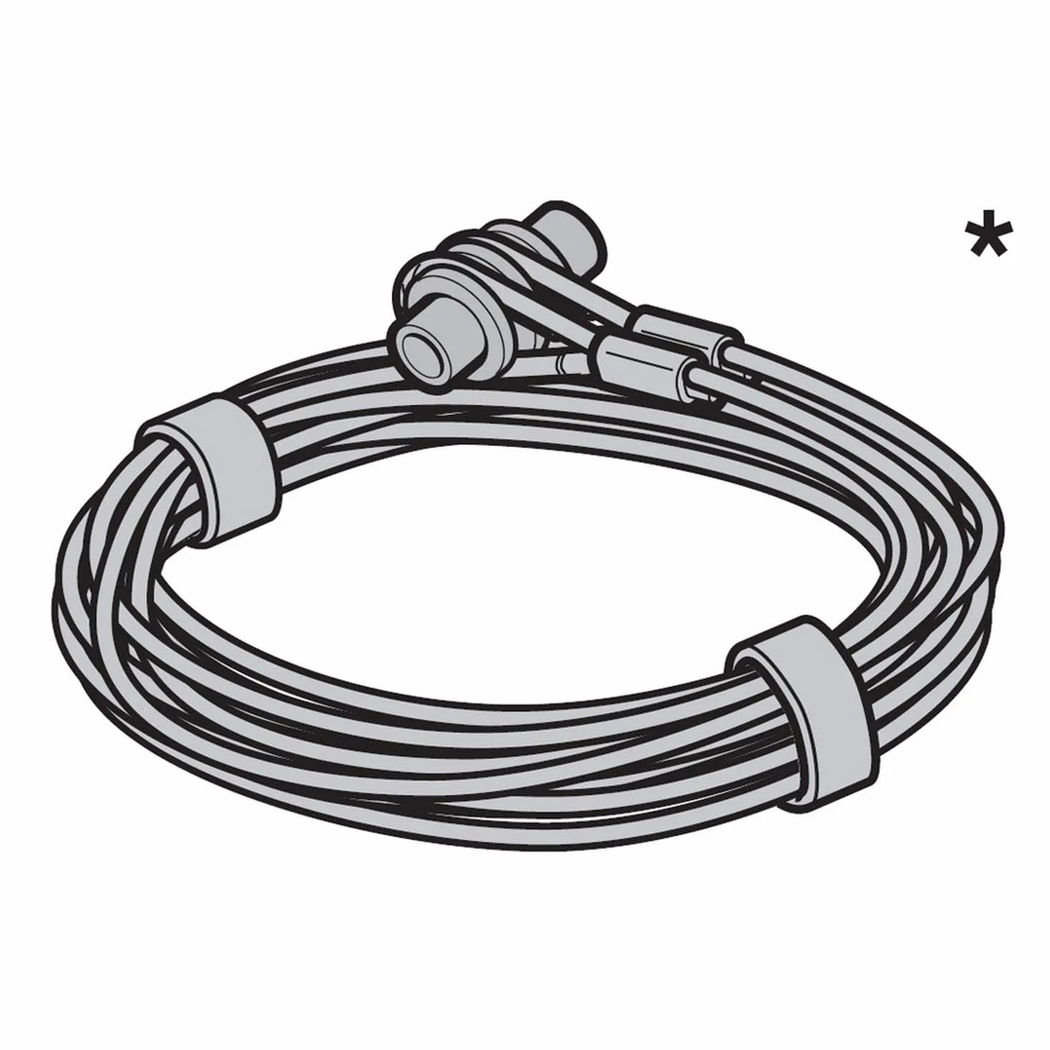 Hörmann Okucie do lin stalowych Z 3 mm 2615 cm