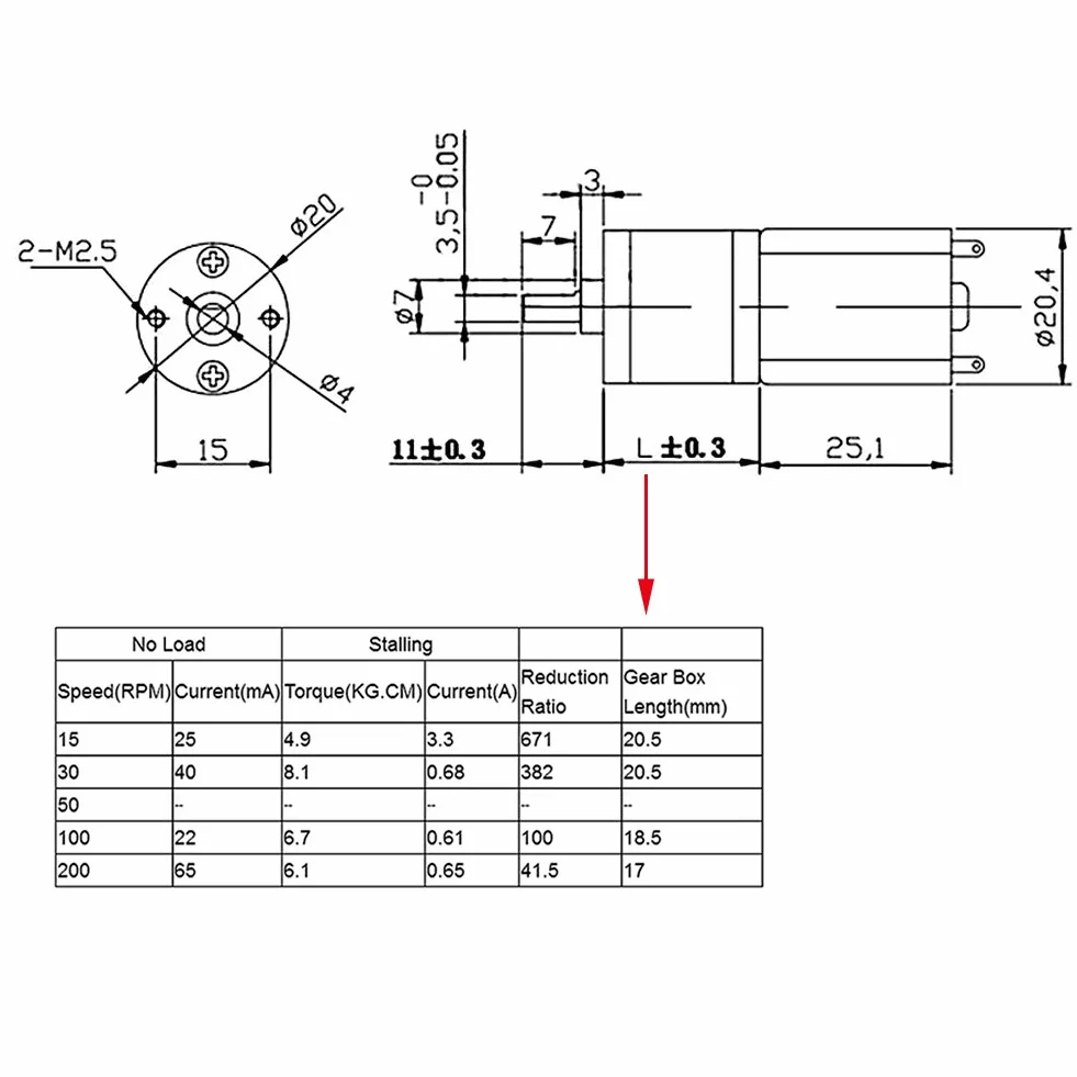Silnik redukcji prędkości DC 12V 200 obr./min elektryczny z przekładnią o wysokim momencie obrotowym do DIY