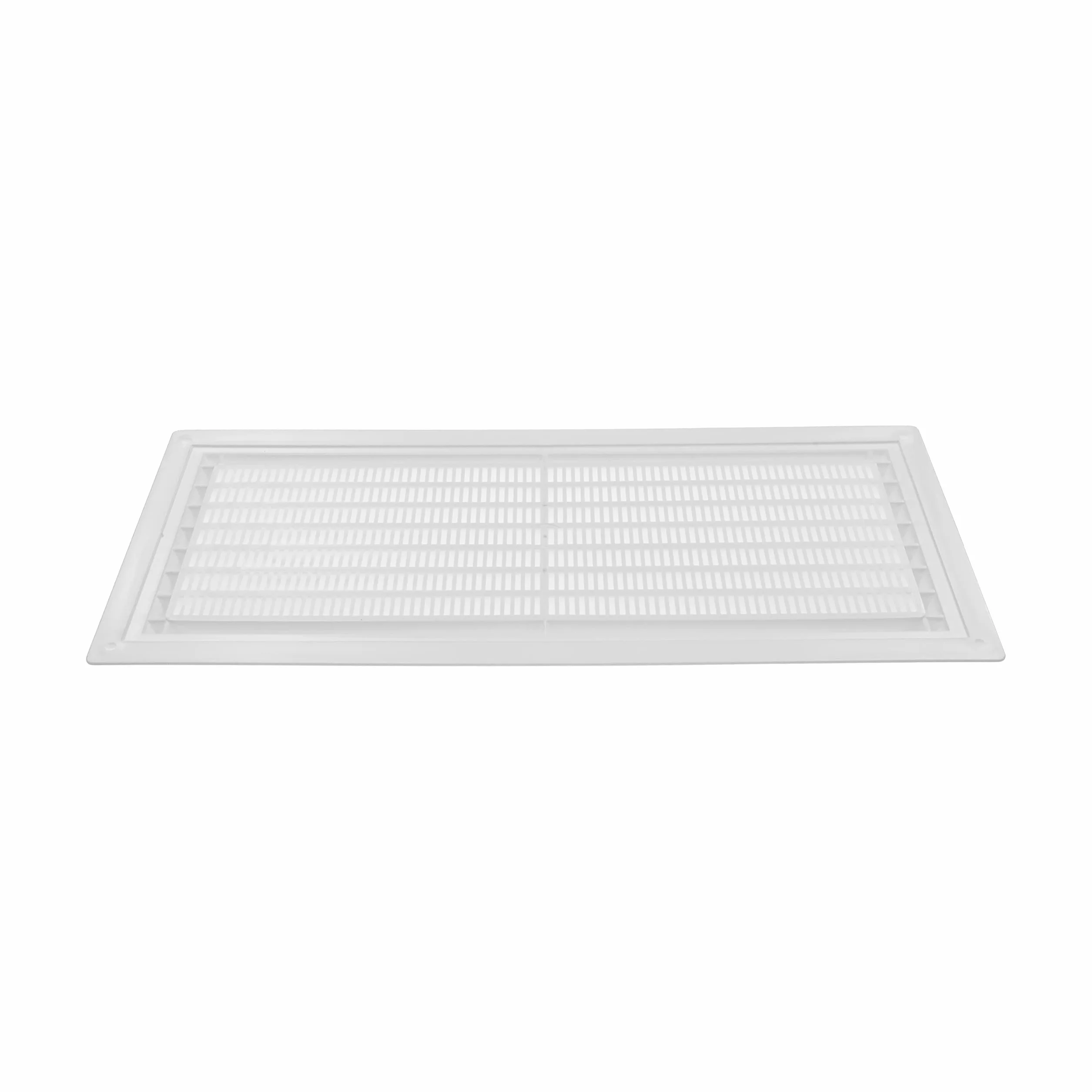 Prostokątna plastikowa osłona wentylacyjna 130 x 300 mm Vent Systems kratka ścienna HVAC