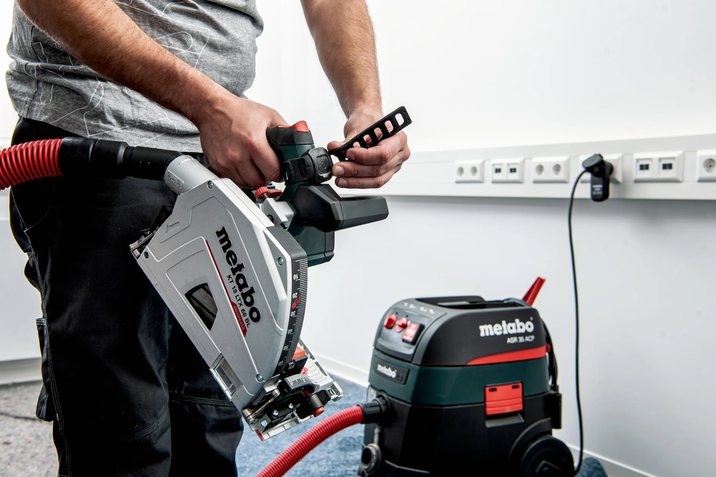 Metabo Zestaw start/stop CordlessControl typ F automatyczne sterowanie odkurzaczem sieciowym