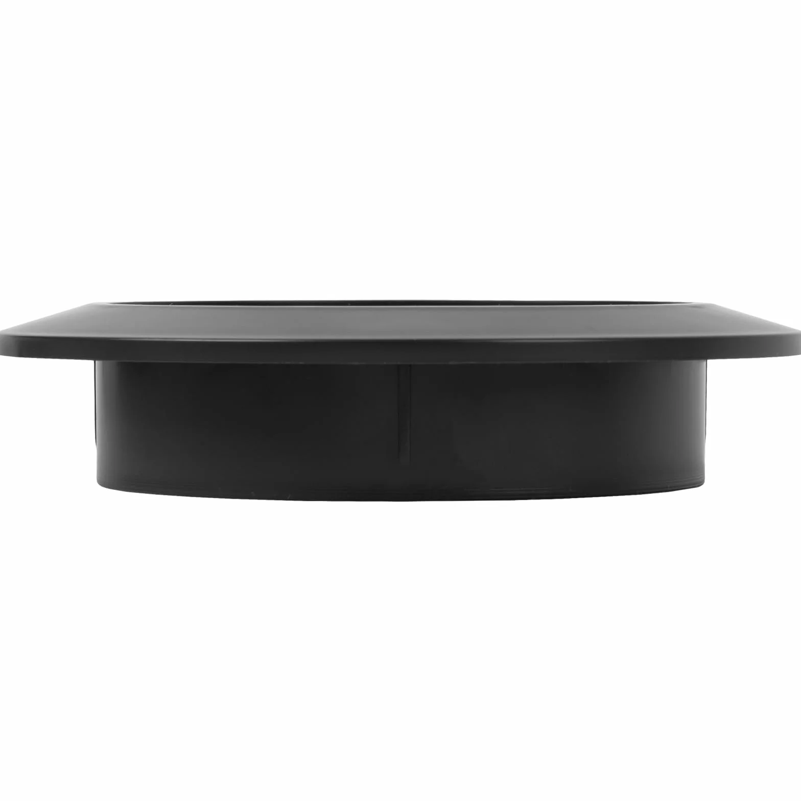 Vent Systems 80 mm czarna osłona wentylacji okrągła zintegrowana ochrona przed owadami HVAC