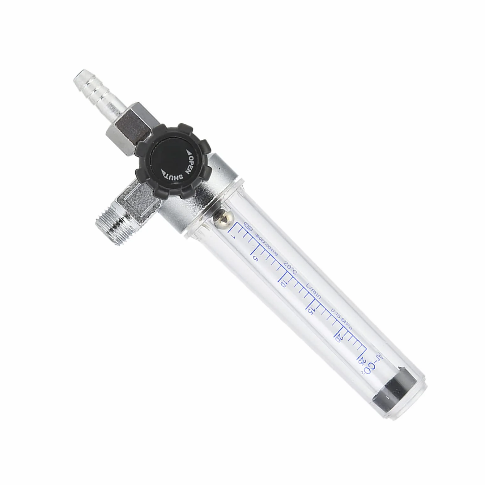 Przepływomierz Argonu CO2 Victor Regulator Dwutlenek Węgla Plastikowy Miernik Akcesoria Spawalnicze