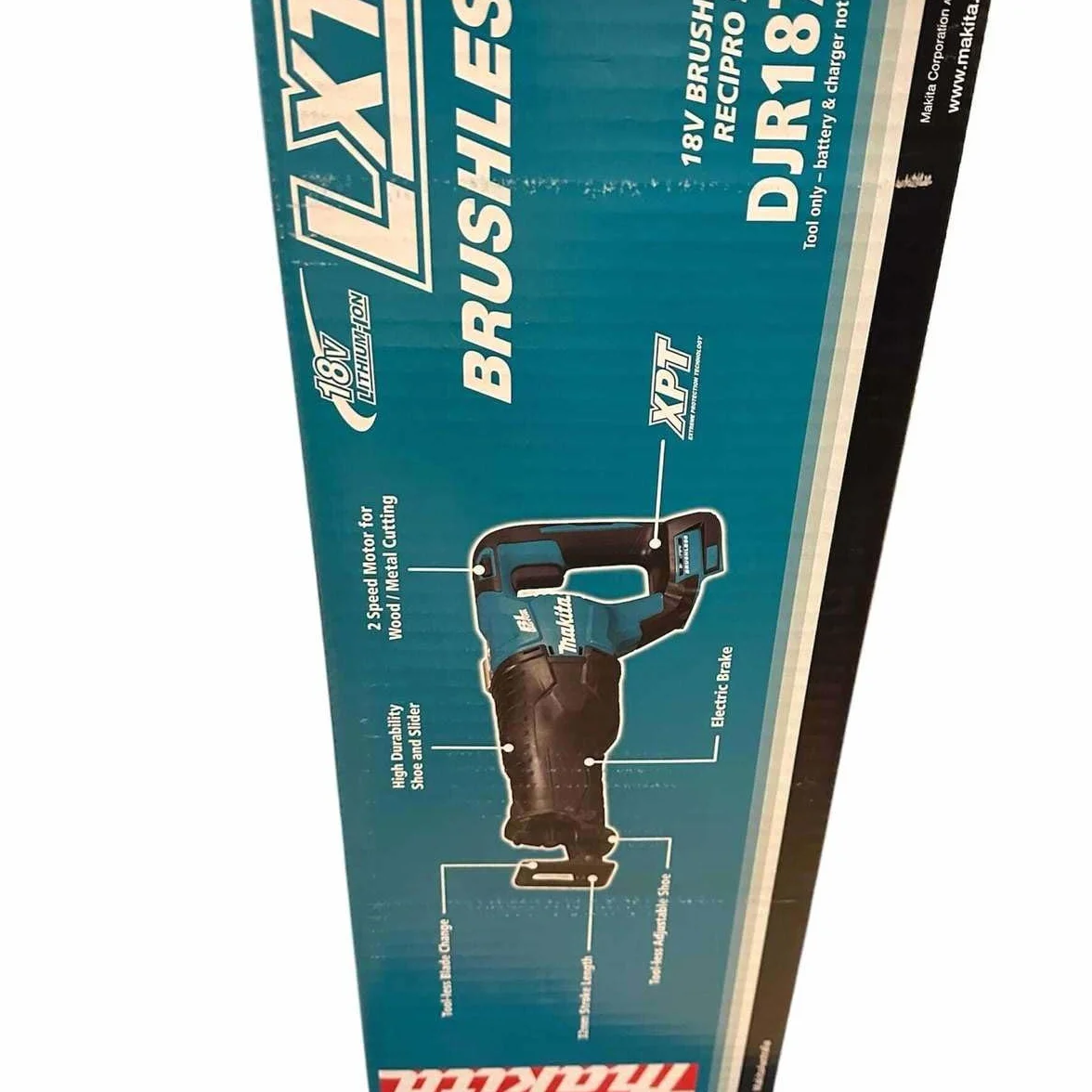 Makita DJR187Z Piła Tłokowa 18V 54W Niebieski Czarny