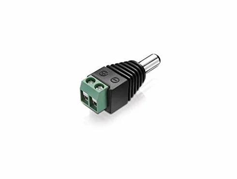 Adapter wtyk DC 5,5 x 2,5 mm/dwubiegunowy blok zacisków