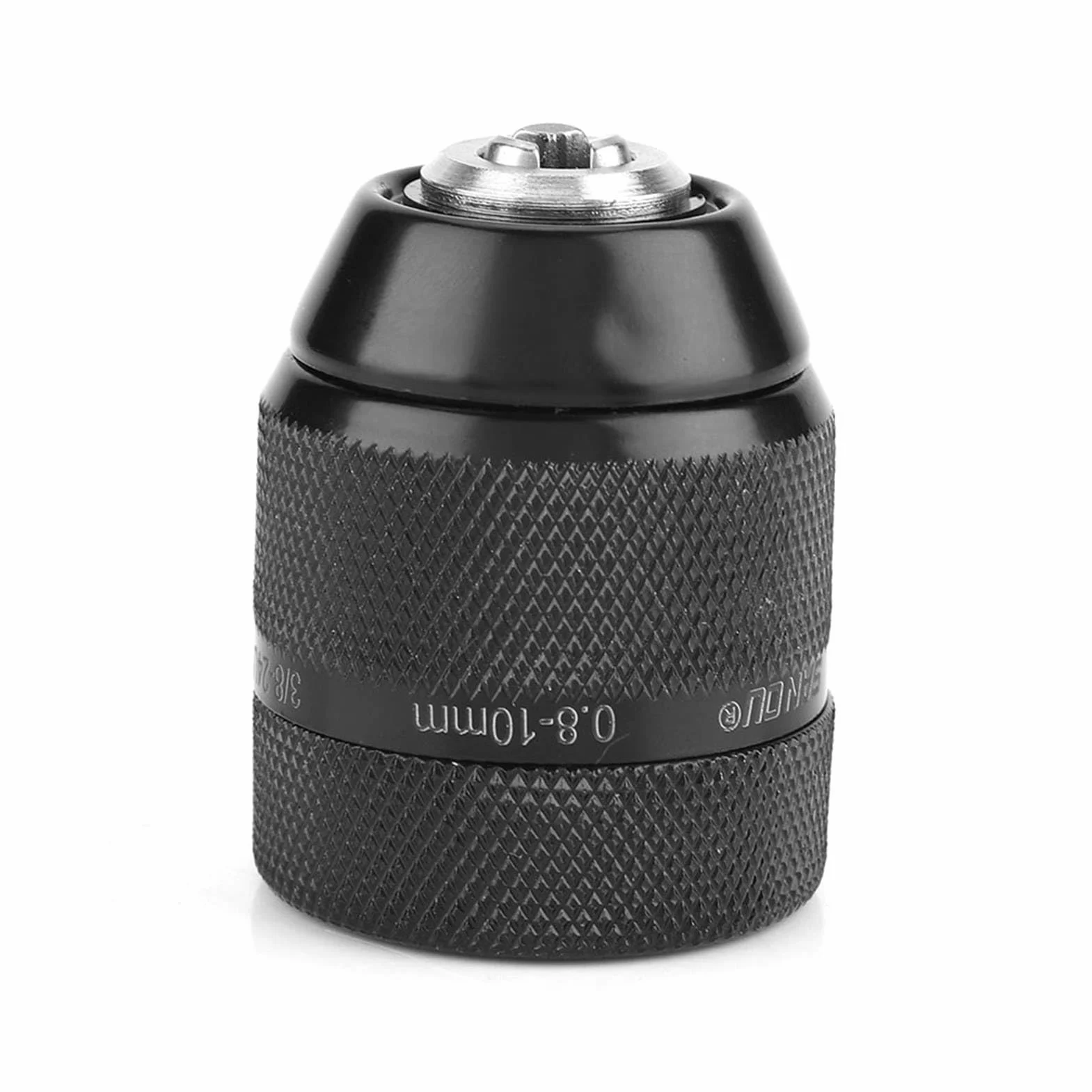 Uchwyt Metalowy Szybkozaciskowy Adapter Do Elektrycznych Uchwytów Wiertarskich Gwint 3/8"-10 mm Bezkluczykowy Wiertarski