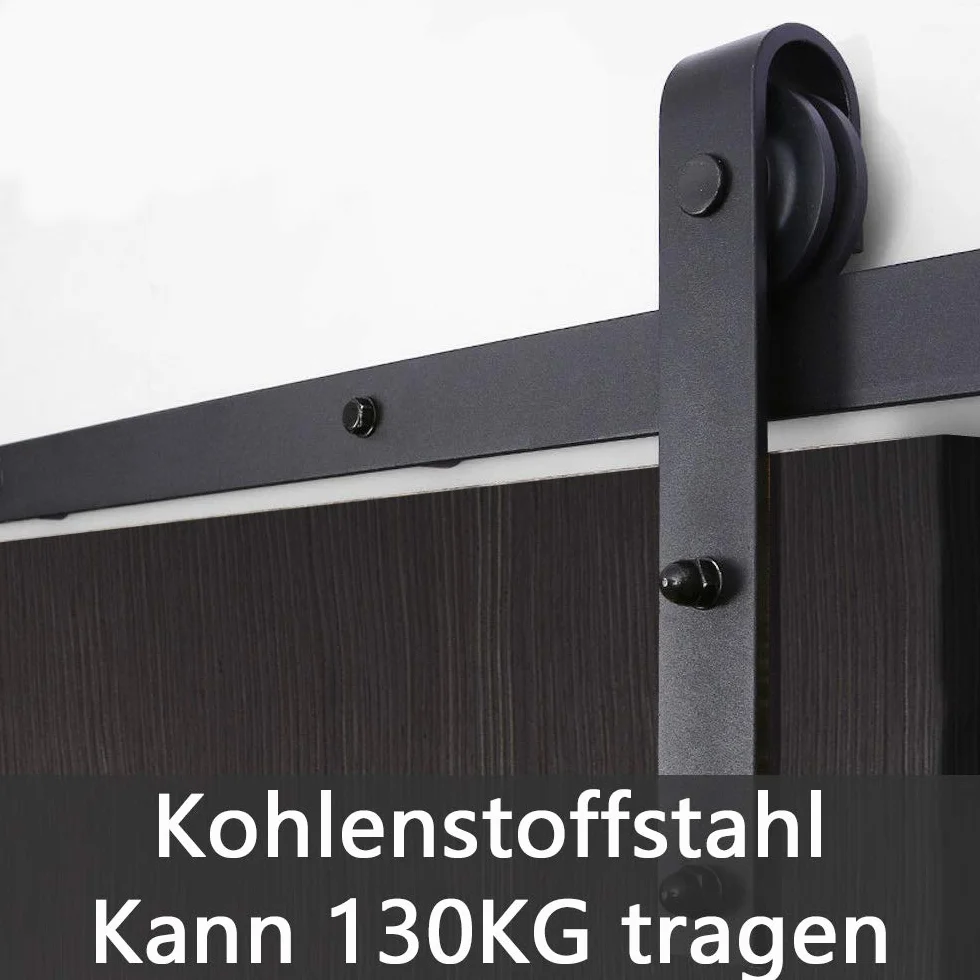 Aufun System drzwi przesuwnych ze stali węglowej 35-45 mm 130 kg 366 cm
