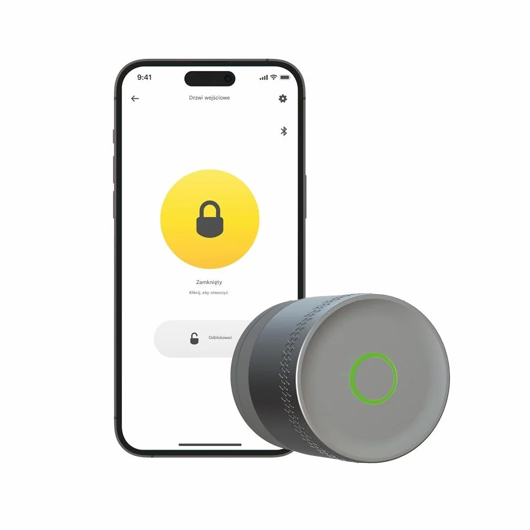 Yale Linus Smart Lock L2 Lite Srebrny Zgodny z Matter Dostęp bez klucza
