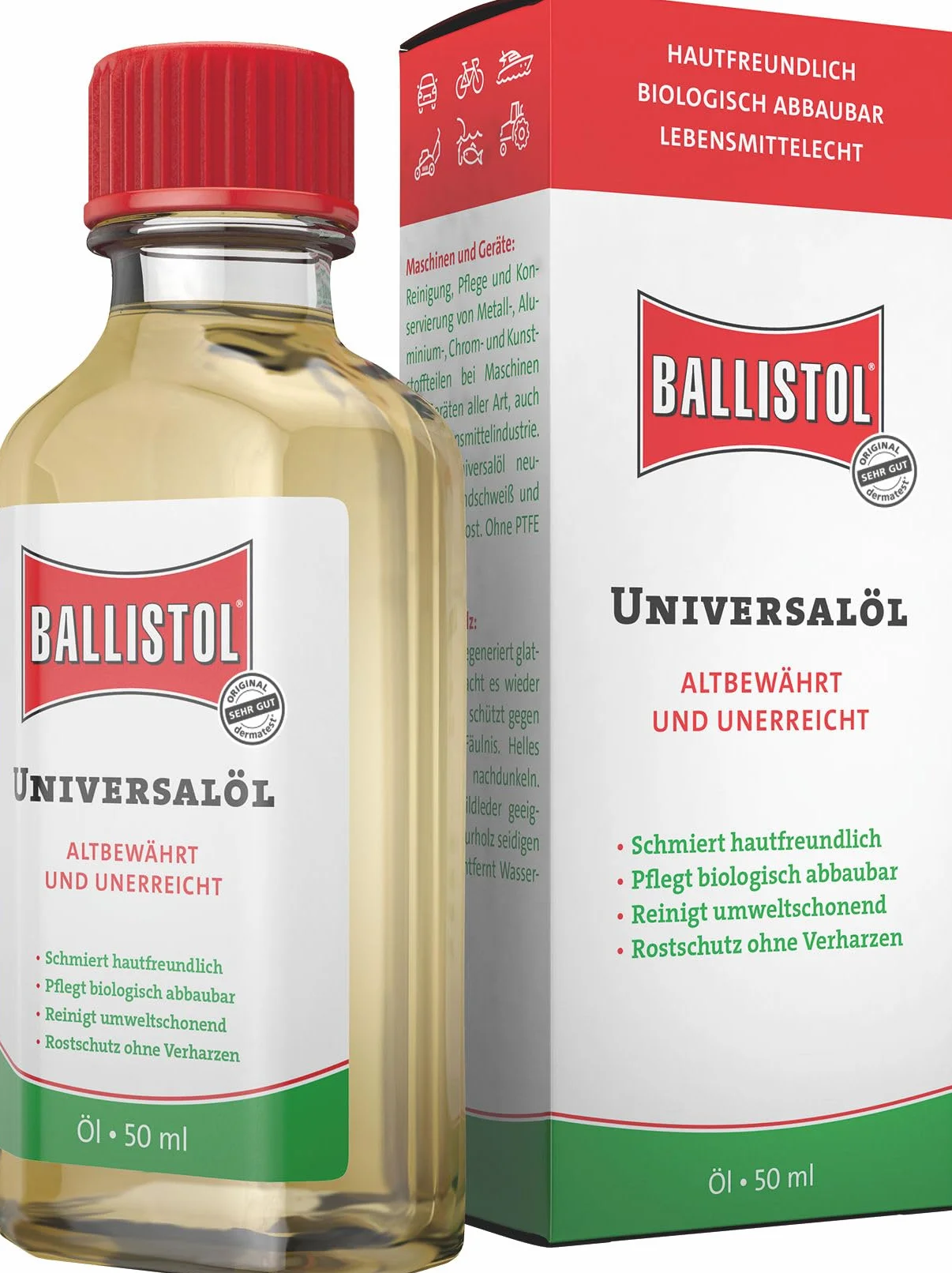 Ballistol Fluid uniwersalny olej 50 ml